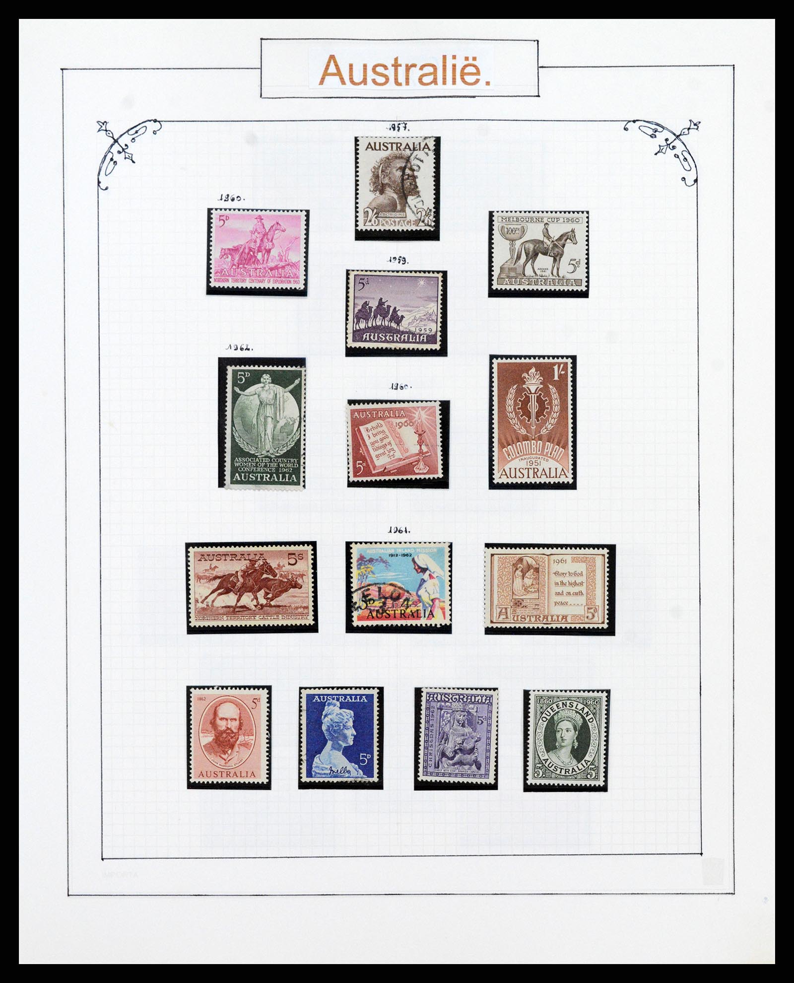 38000 0031 - Stamp collection 38000 British Commonwealth supercollection 1851-1966.