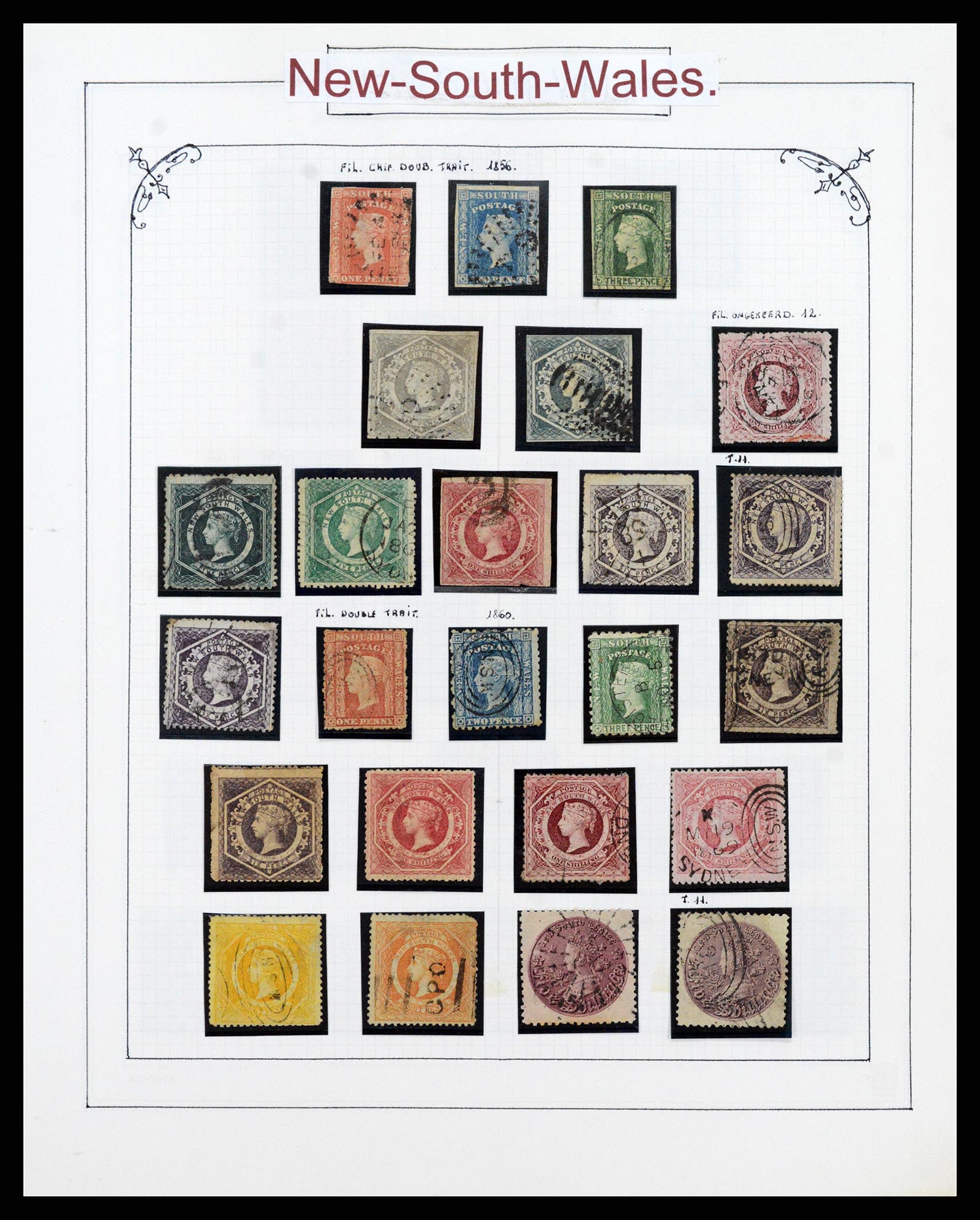 38000 0041 - Postzegelverzameling 38000 Engelse koloniën superverzameling 1851-196