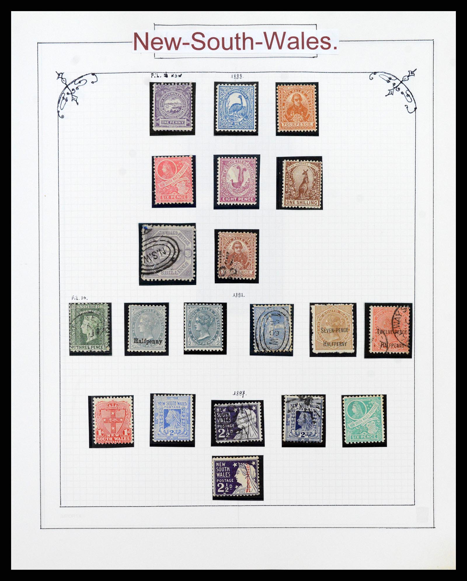 38000 0043 - Postzegelverzameling 38000 Engelse koloniën superverzameling 1851-196