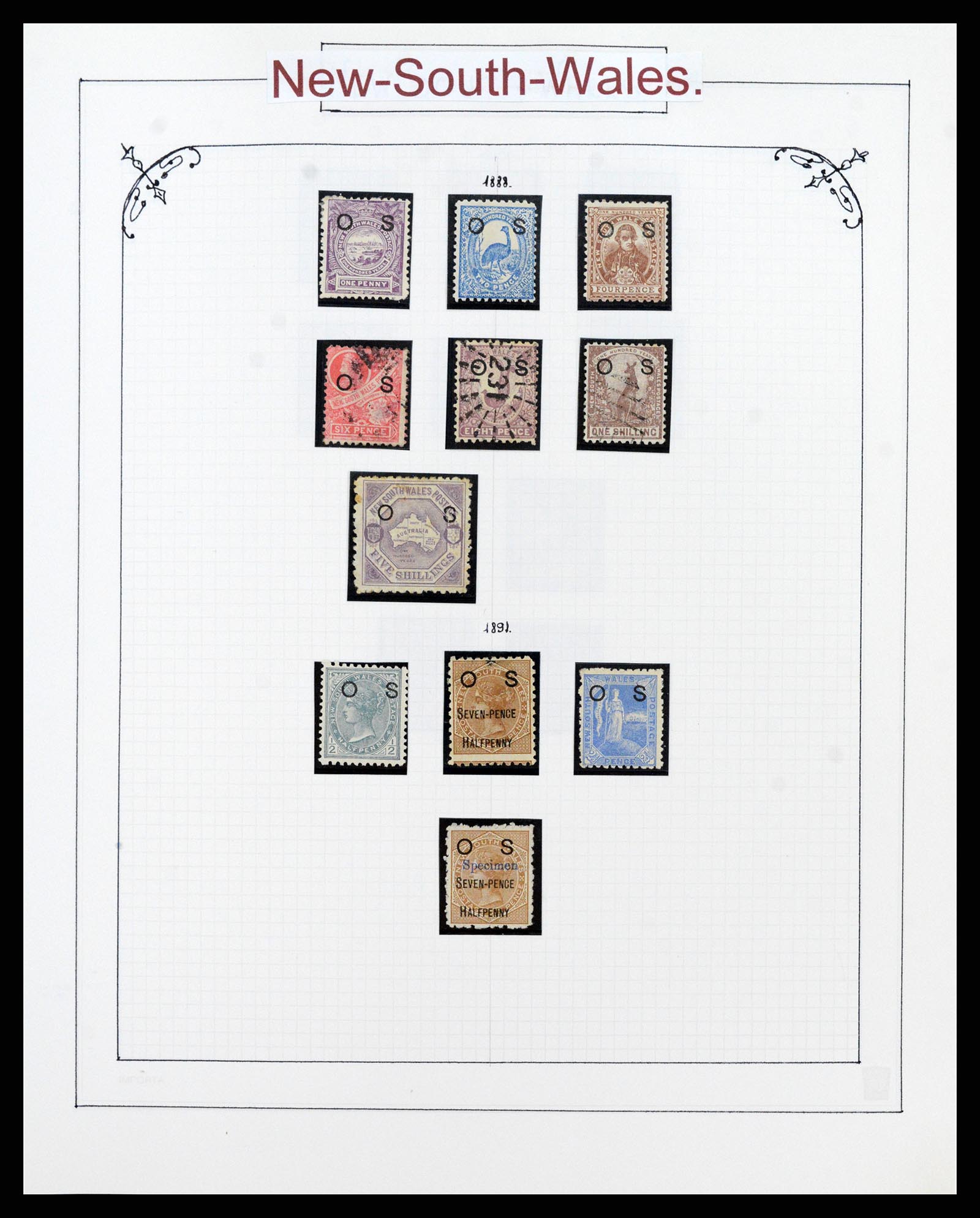 38000 0048 - Postzegelverzameling 38000 Engelse koloniën superverzameling 1851-196