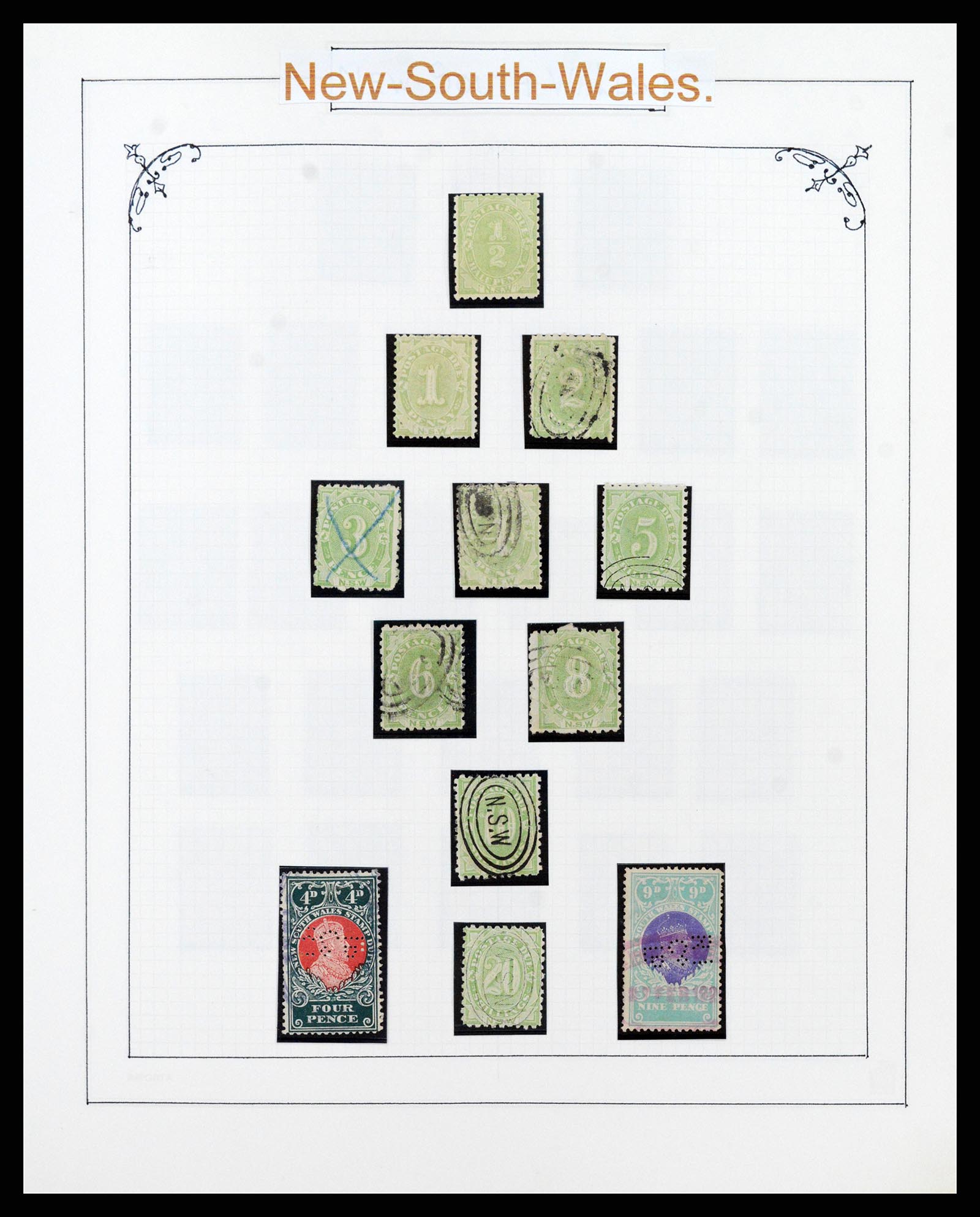 38000 0054 - Postzegelverzameling 38000 Engelse koloniën superverzameling 1851-196