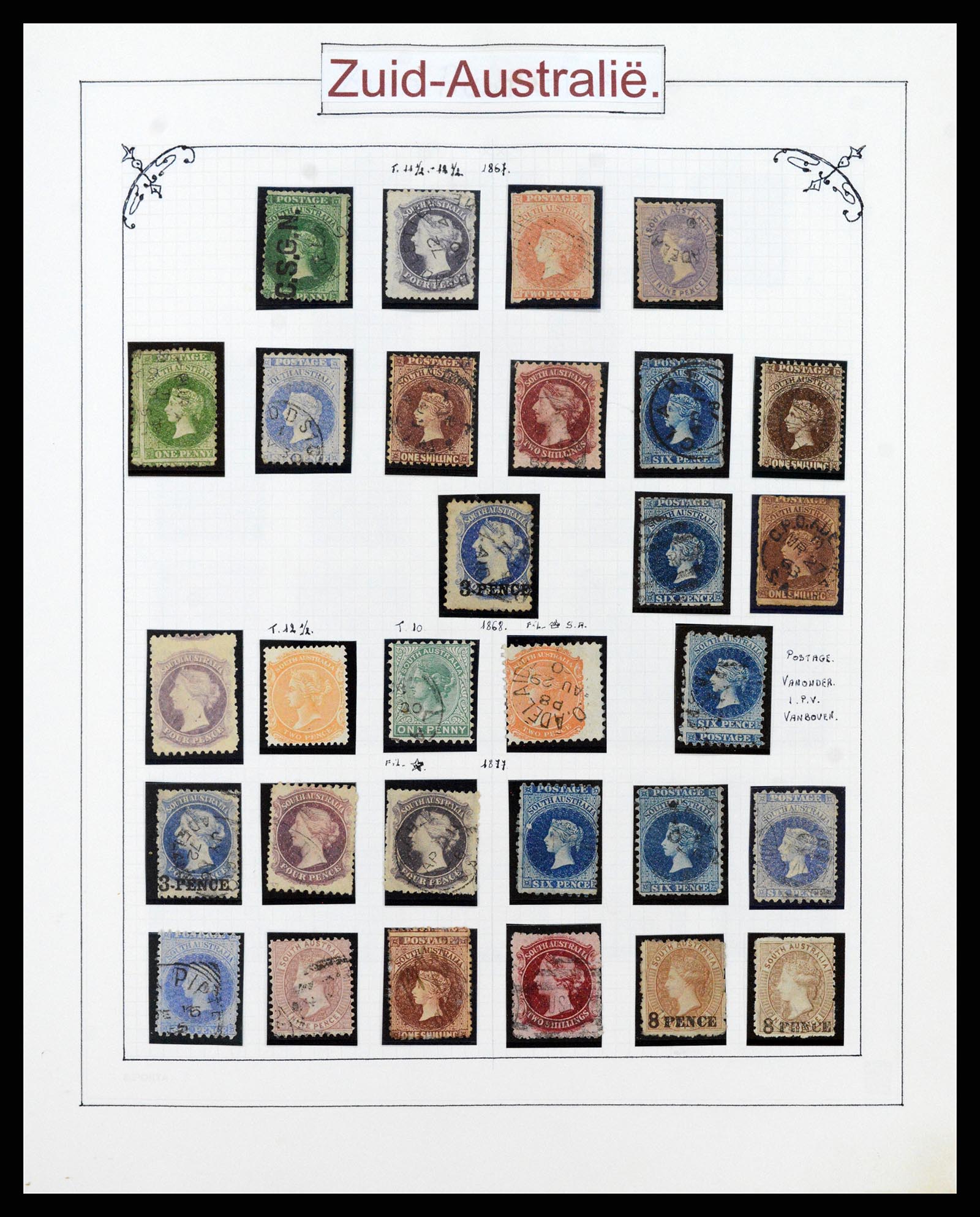 38000 0056 - Postzegelverzameling 38000 Engelse koloniën superverzameling 1851-196