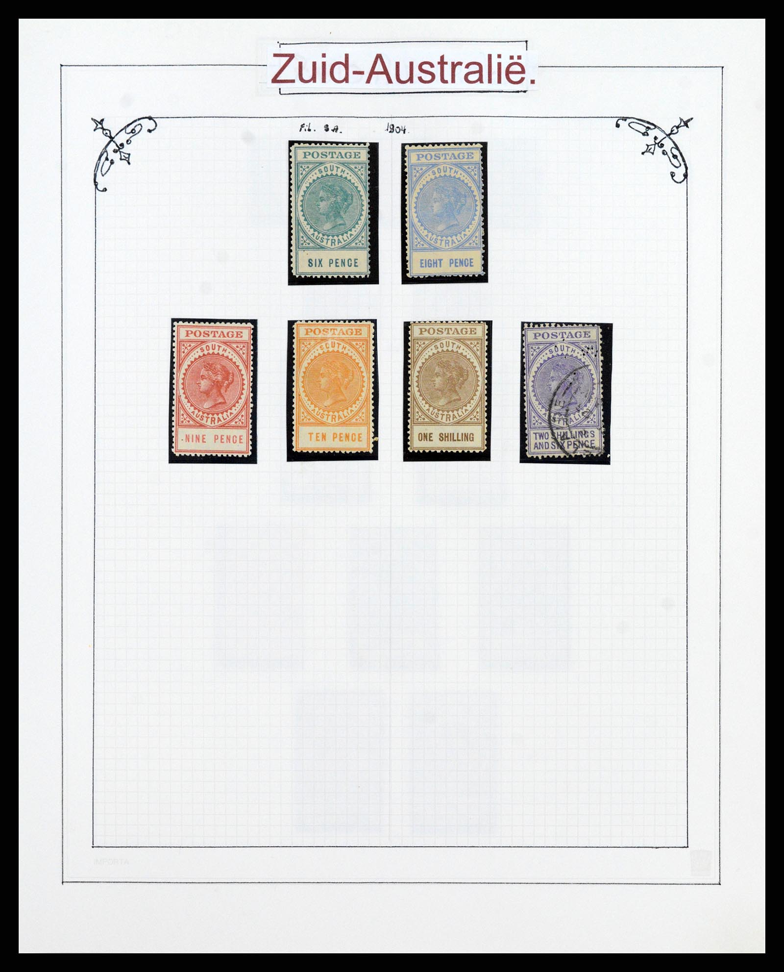 38000 0060 - Postzegelverzameling 38000 Engelse koloniën superverzameling 1851-196