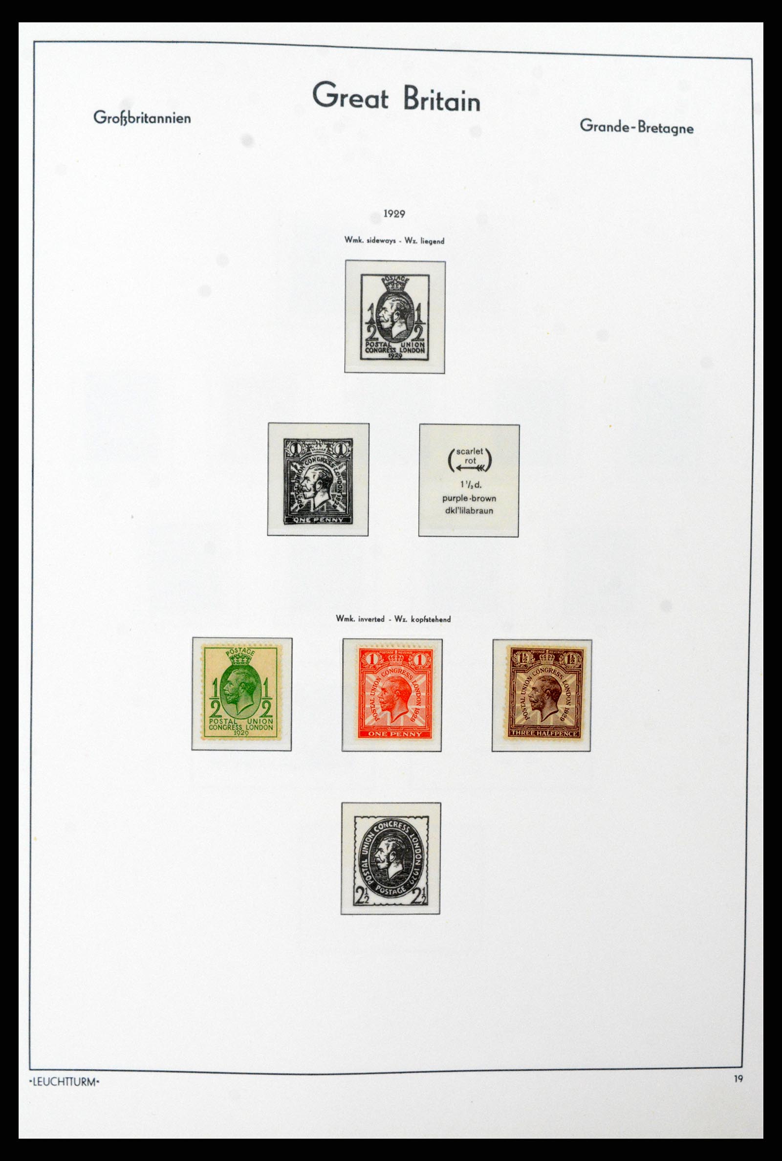 38001 009 - Postzegelverzameling 38001 Engeland 1902-1986.
