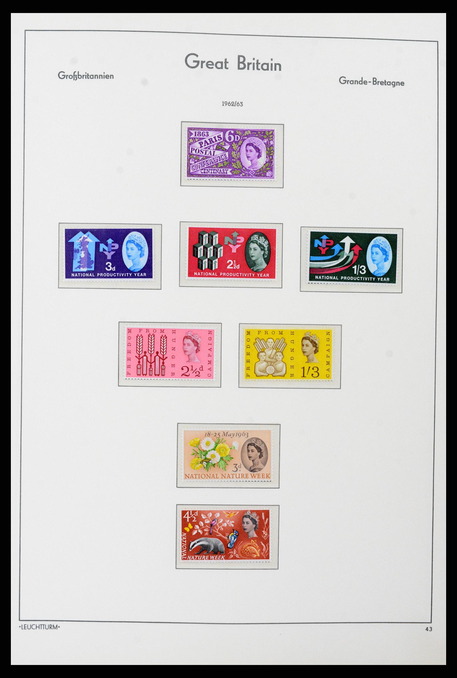 38001 034 - Stamp Collection 38001 Great Britain 1902-1986.
