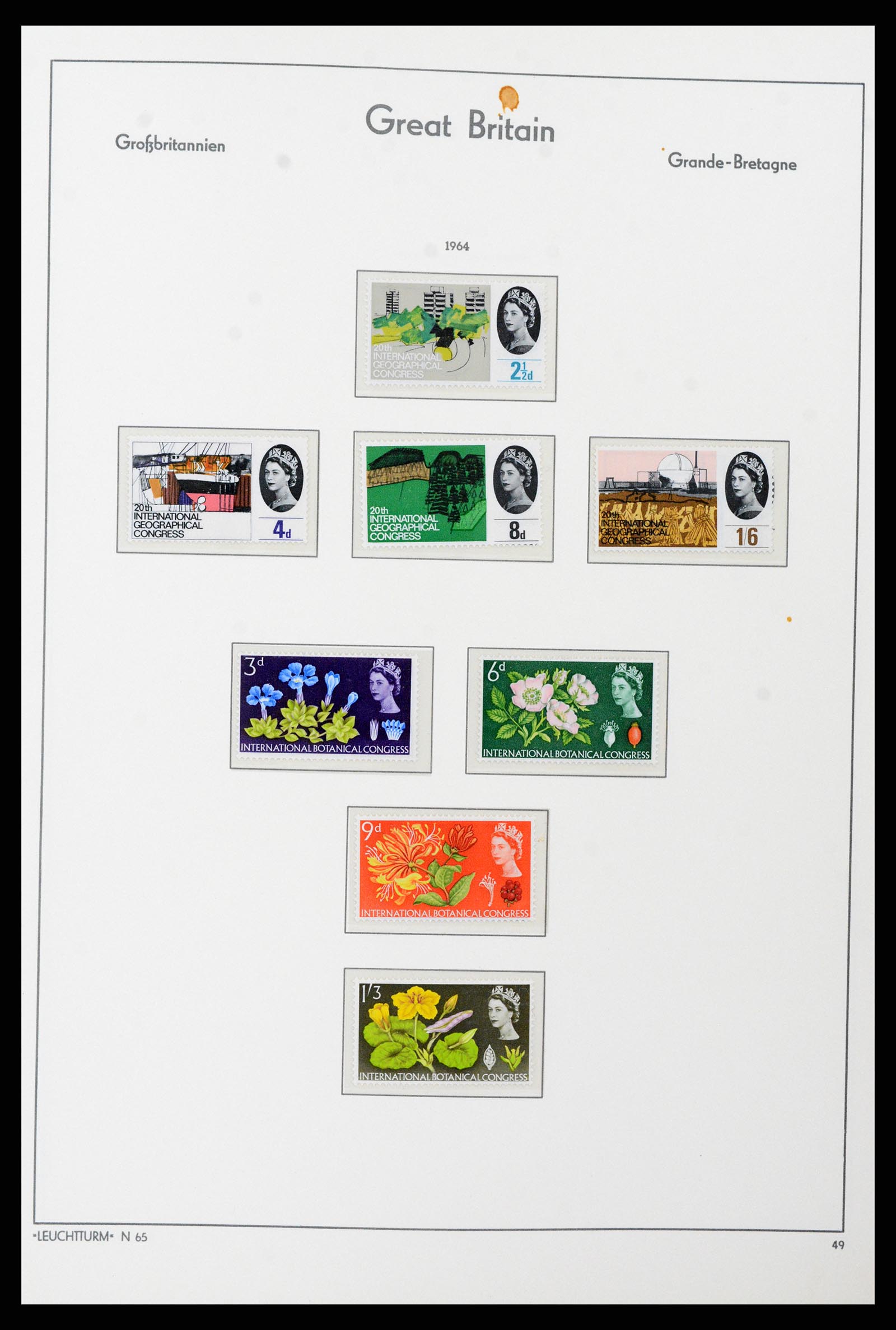 38001 041 - Postzegelverzameling 38001 Engeland 1902-1986.