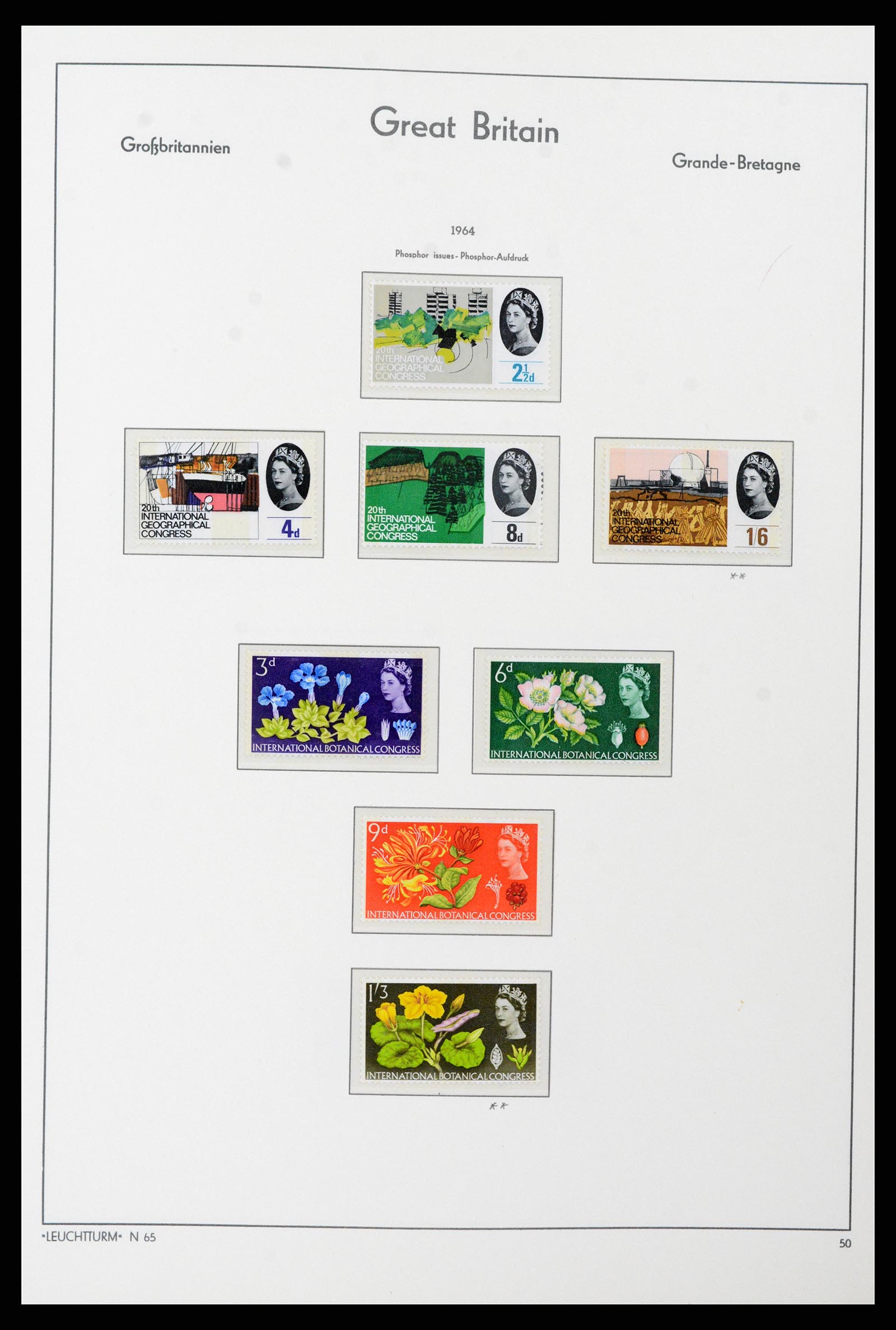 38001 042 - Postzegelverzameling 38001 Engeland 1902-1986.