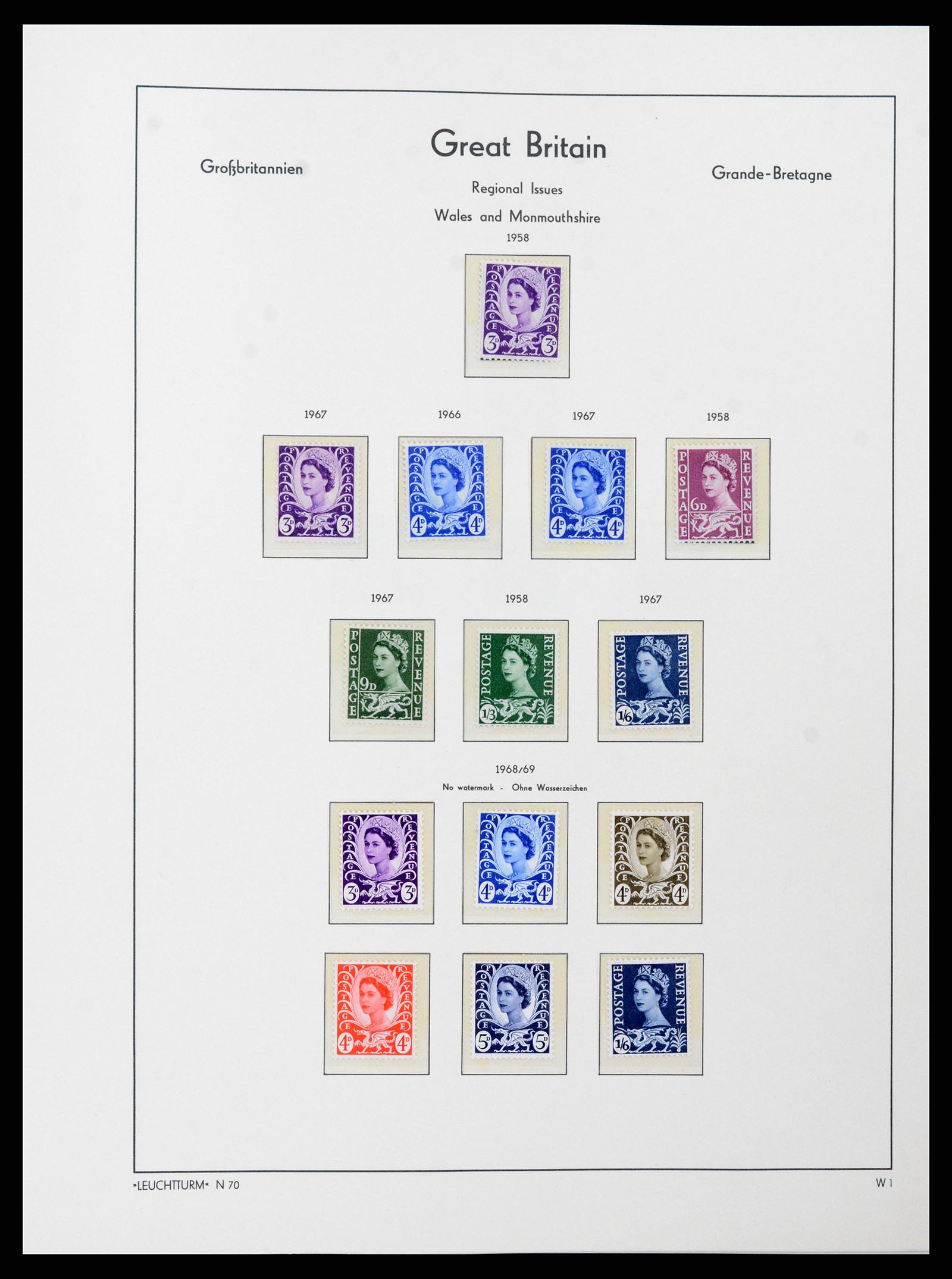 38001 152 - Stamp Collection 38001 Great Britain 1902-1986.