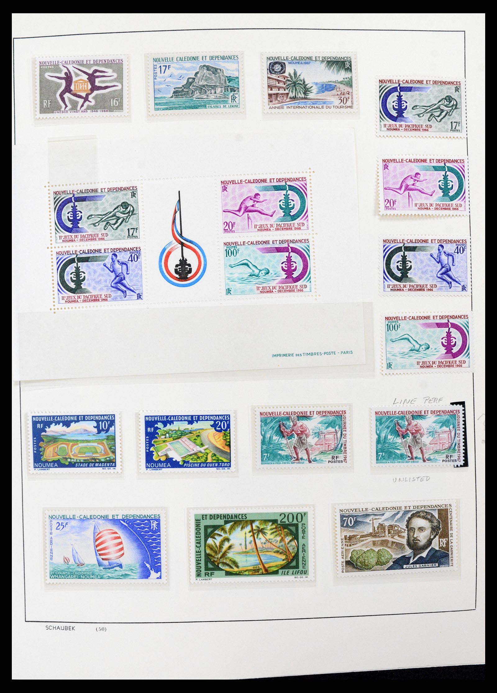 38002 006 - Postzegelverzameling 38002 Nieuw Caledonië 1962-2011.
