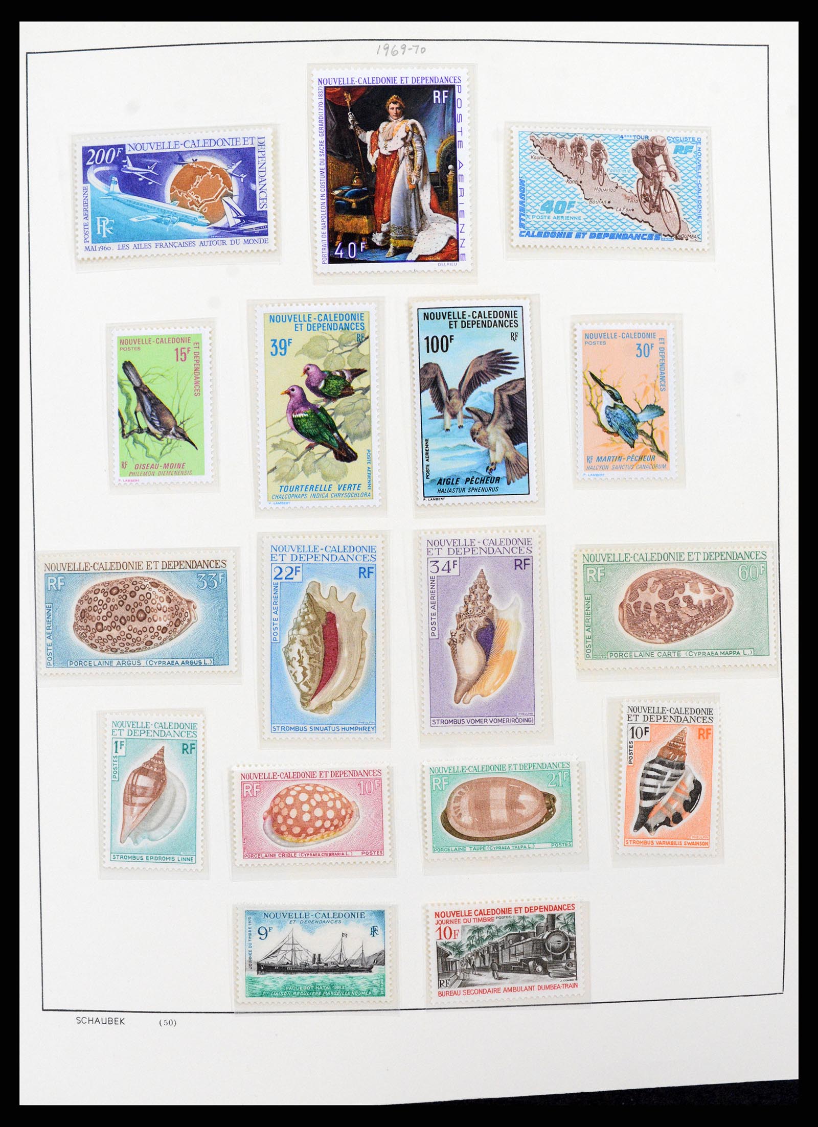 38002 009 - Postzegelverzameling 38002 Nieuw Caledonië 1962-2011.