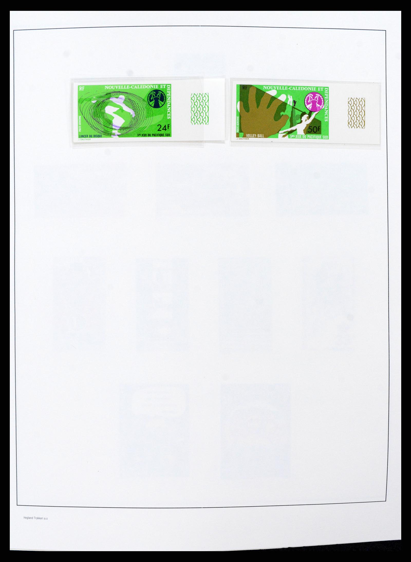 38002 018 - Postzegelverzameling 38002 Nieuw Caledonië 1962-2011.