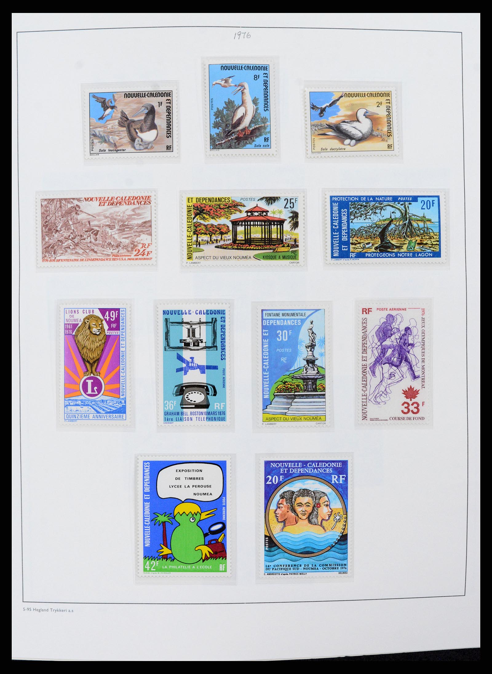 38002 019 - Postzegelverzameling 38002 Nieuw Caledonië 1962-2011.