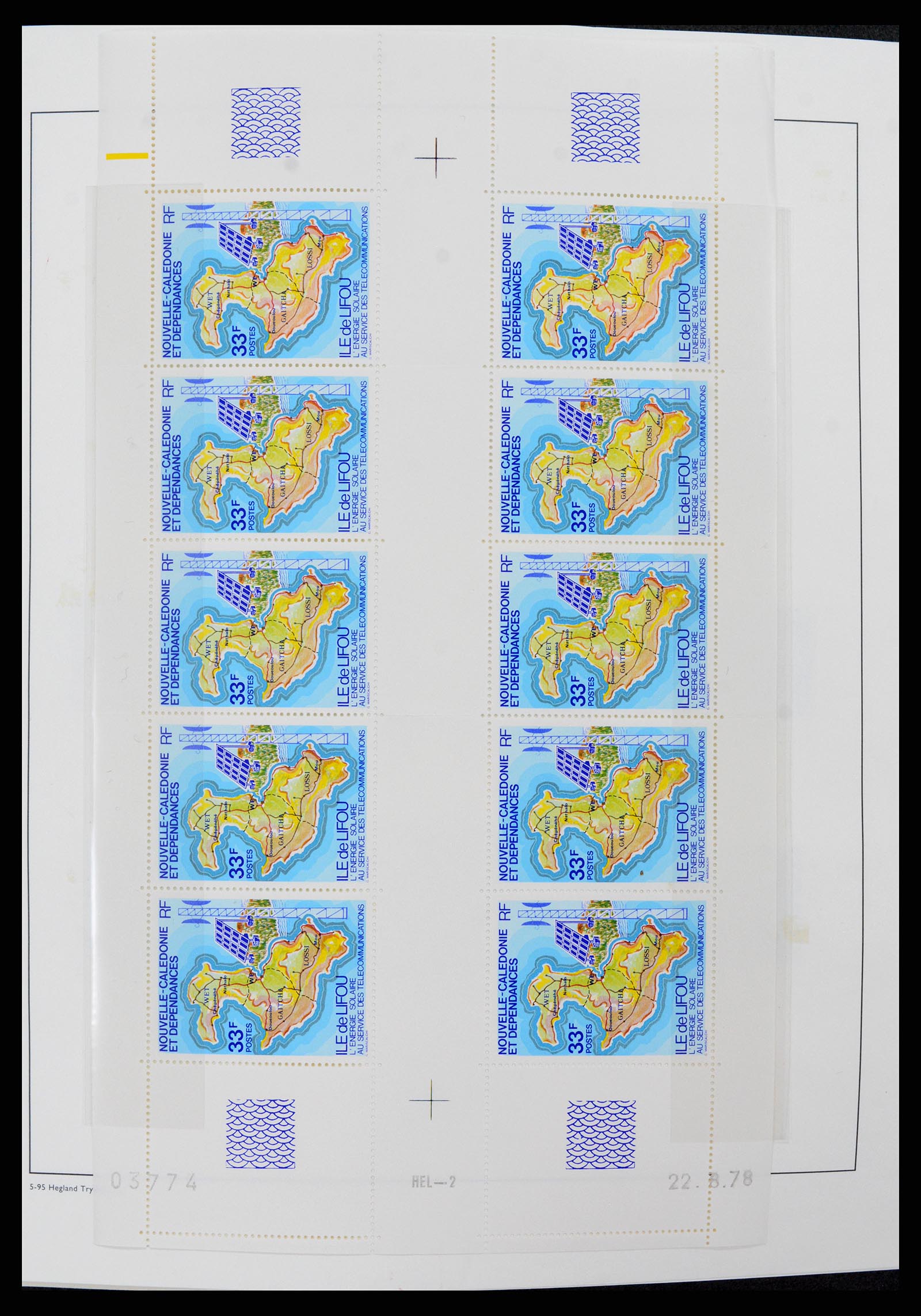 38002 025 - Stamp Collection 38002 New Caledonia 1962-2011.