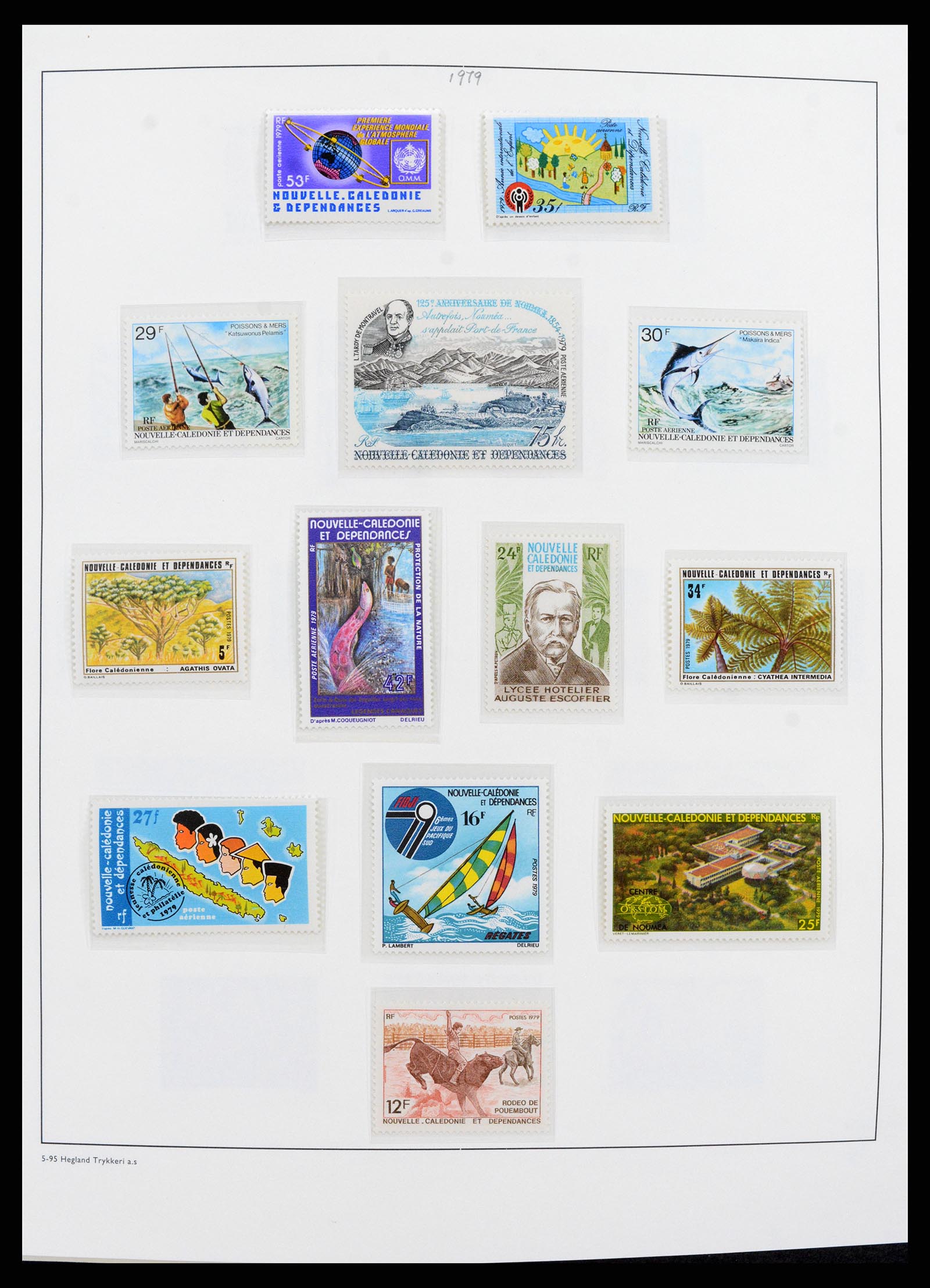 38002 026 - Stamp Collection 38002 New Caledonia 1962-2011.