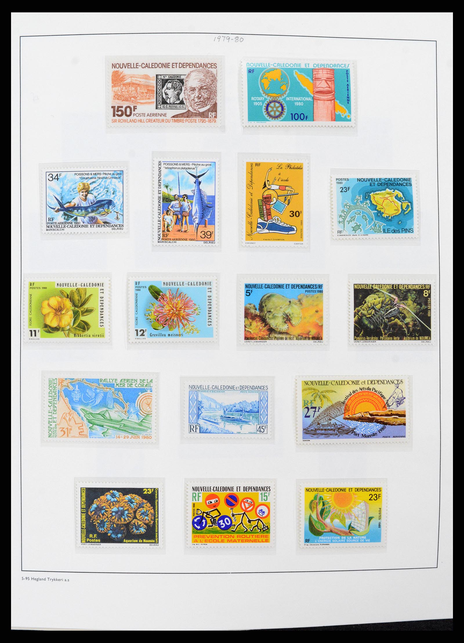 38002 027 - Postzegelverzameling 38002 Nieuw Caledonië 1962-2011.