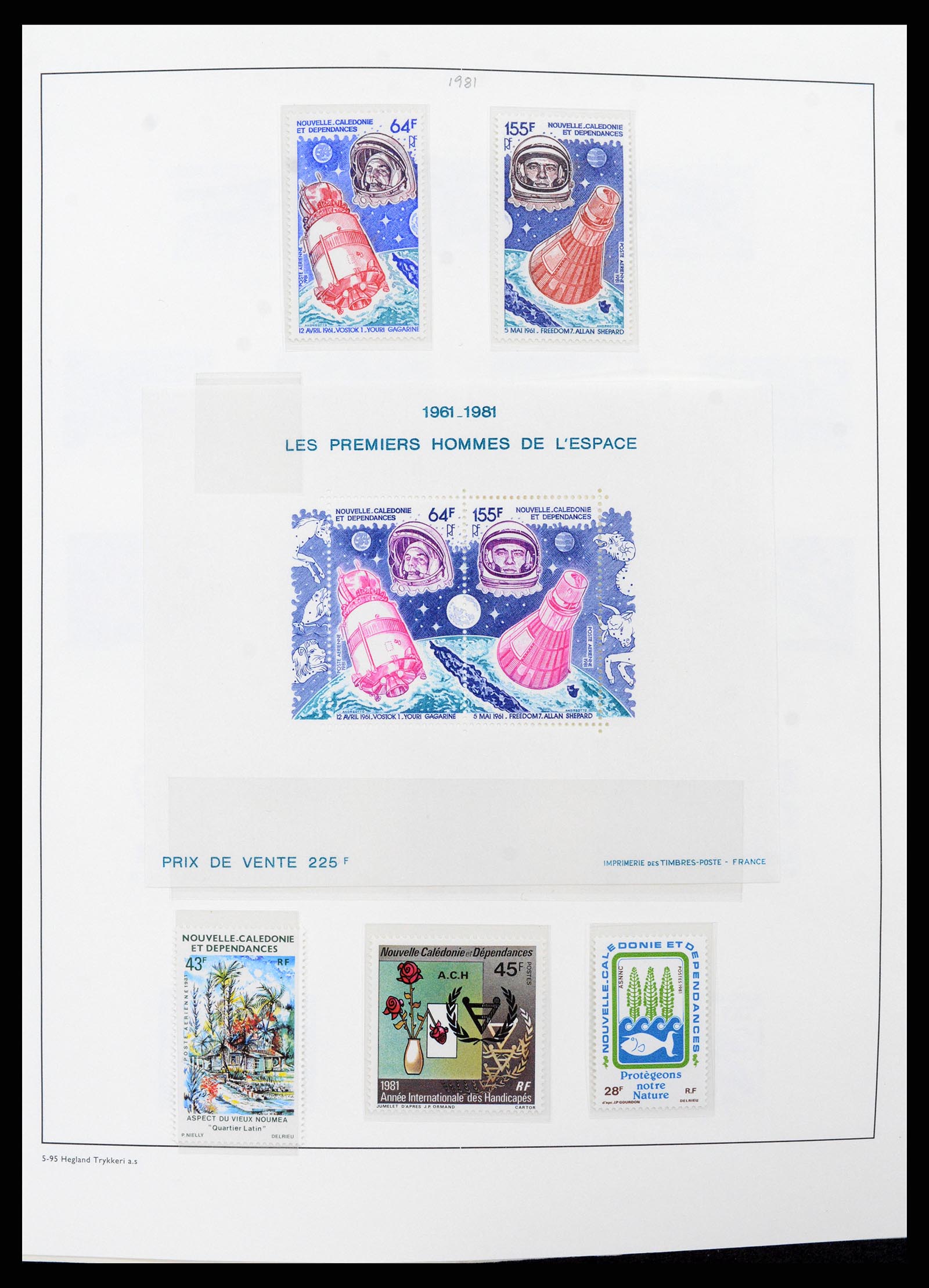 38002 029 - Postzegelverzameling 38002 Nieuw Caledonië 1962-2011.