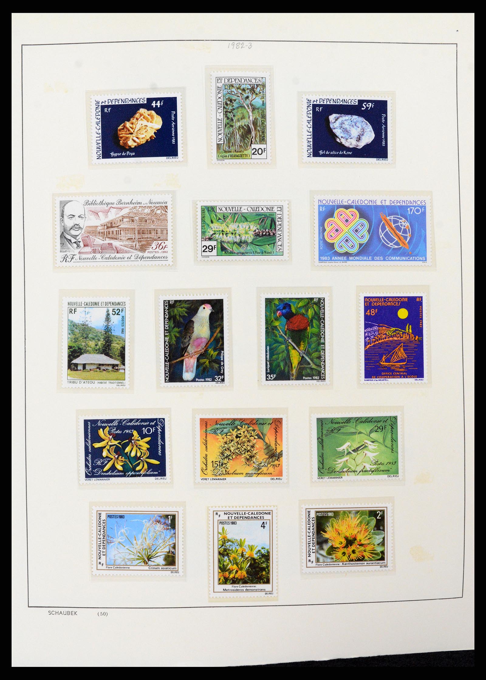 38002 031 - Postzegelverzameling 38002 Nieuw Caledonië 1962-2011.