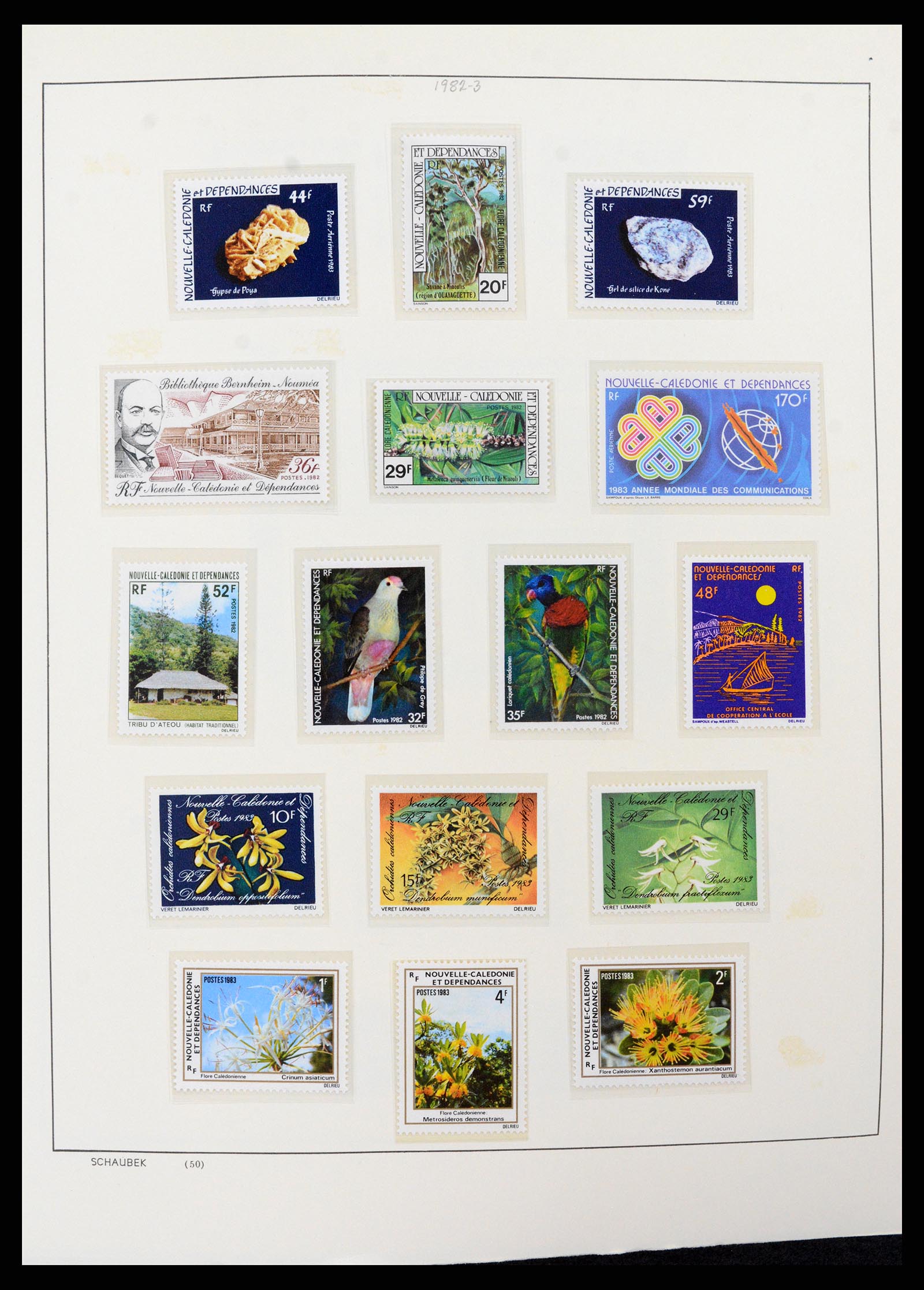 38002 032 - Postzegelverzameling 38002 Nieuw Caledonië 1962-2011.