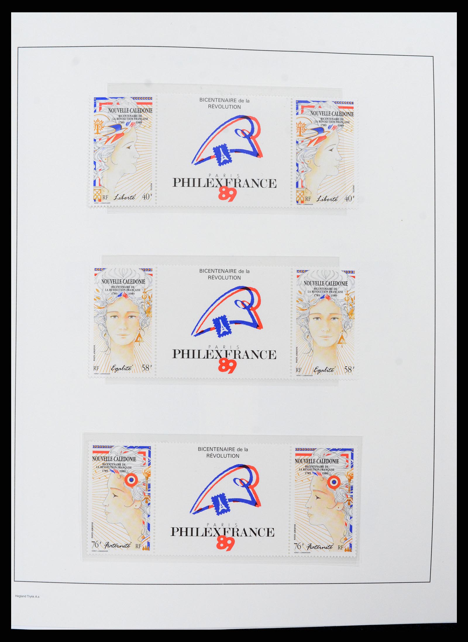 38002 049 - Stamp Collection 38002 New Caledonia 1962-2011.