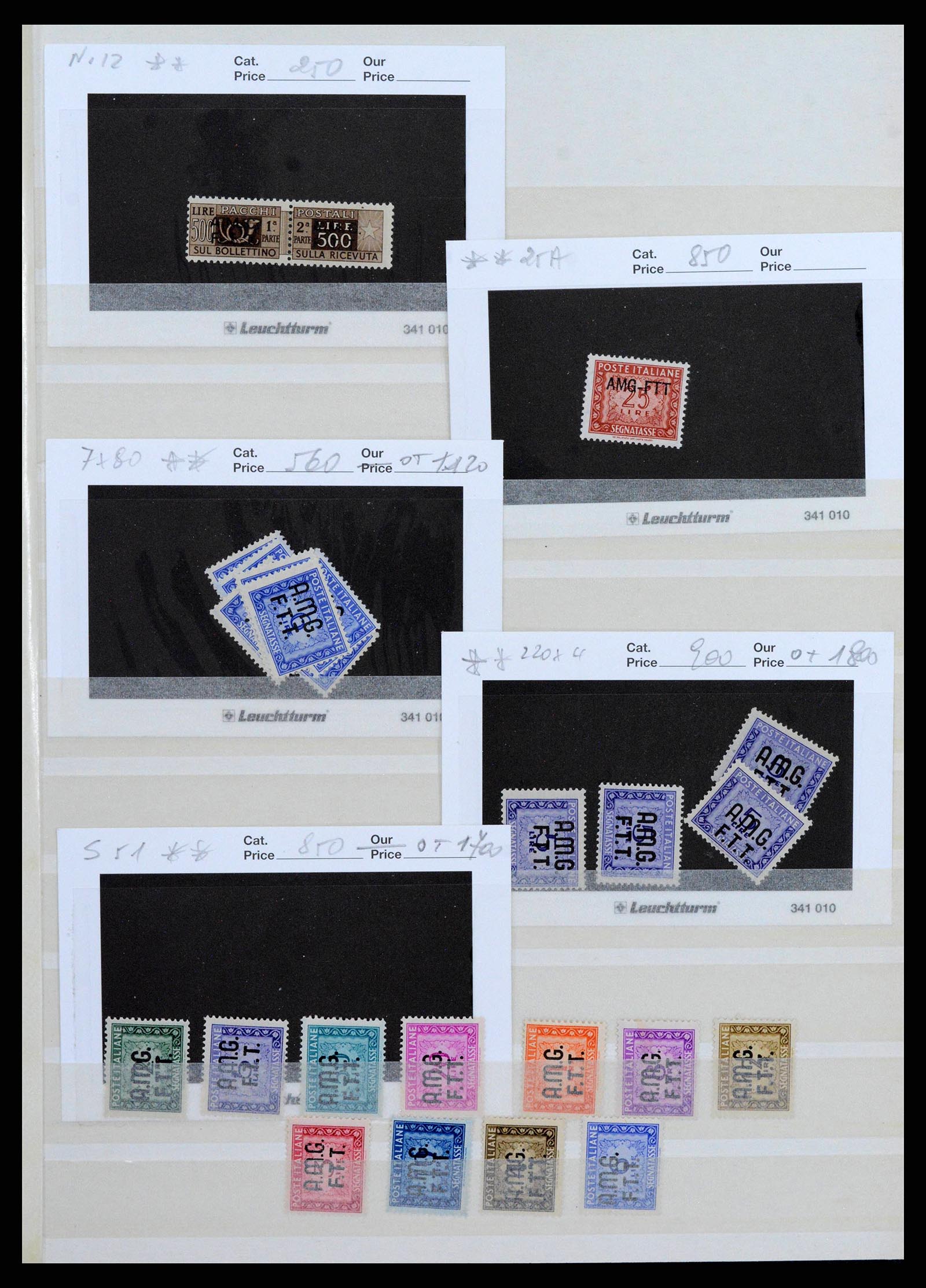 38005 0002 - Postzegelverzameling 38005 Italiaanse koloniën/gebieden 1864-1953.
