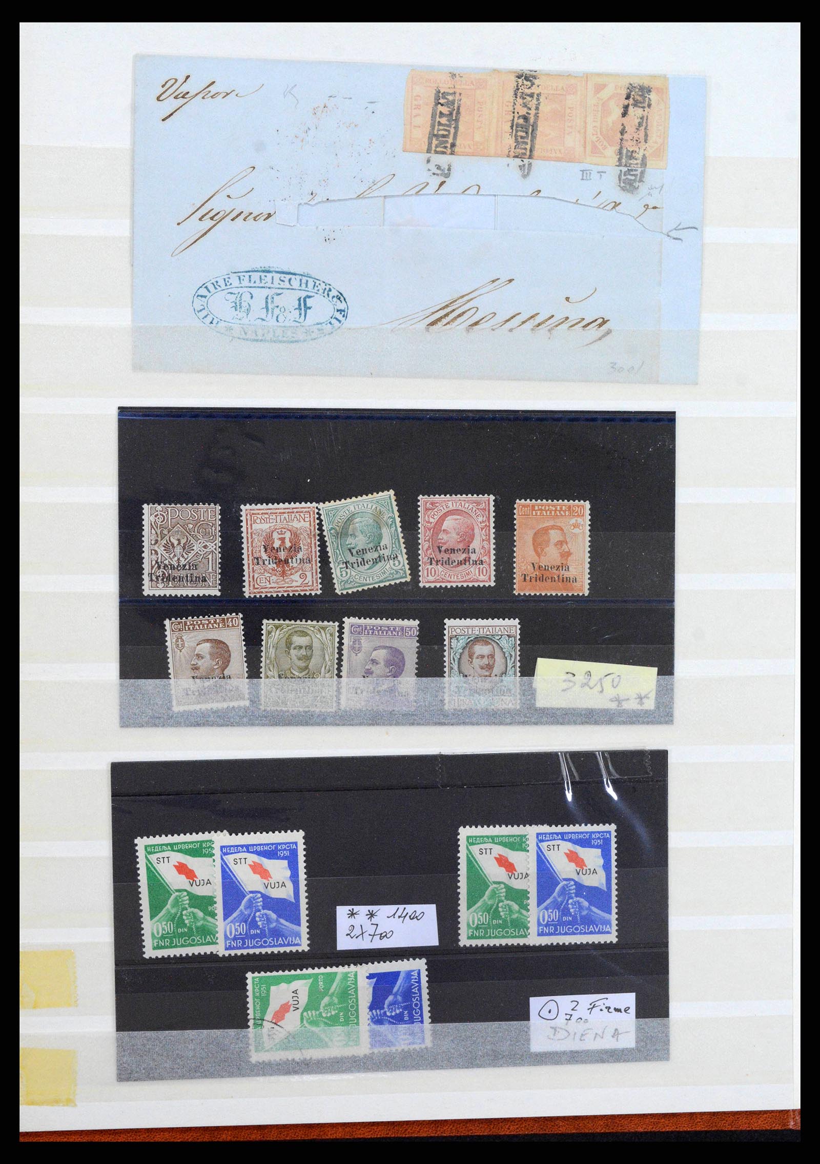 38005 0003 - Postzegelverzameling 38005 Italiaanse koloniën/gebieden 1864-1953.