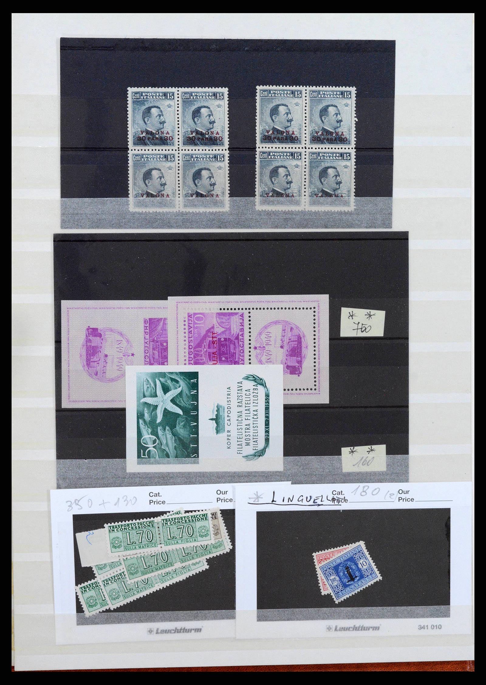 38005 0004 - Postzegelverzameling 38005 Italiaanse koloniën/gebieden 1864-1953.
