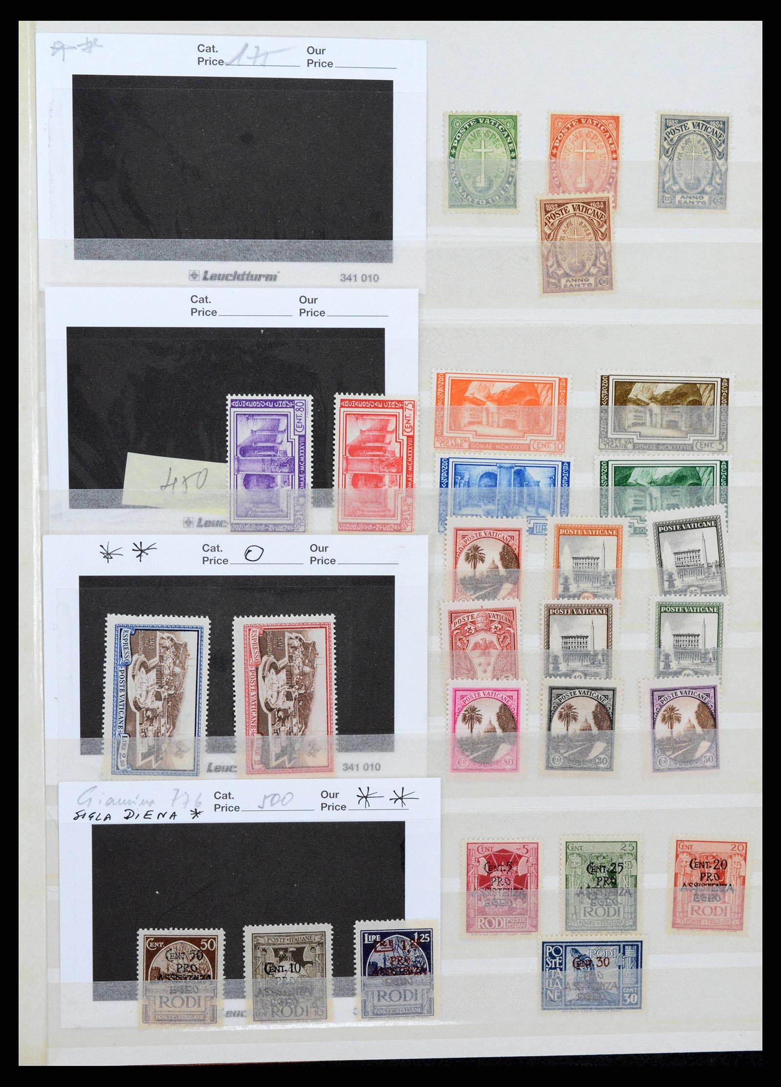 38005 0010 - Postzegelverzameling 38005 Italiaanse koloniën/gebieden 1864-1953.