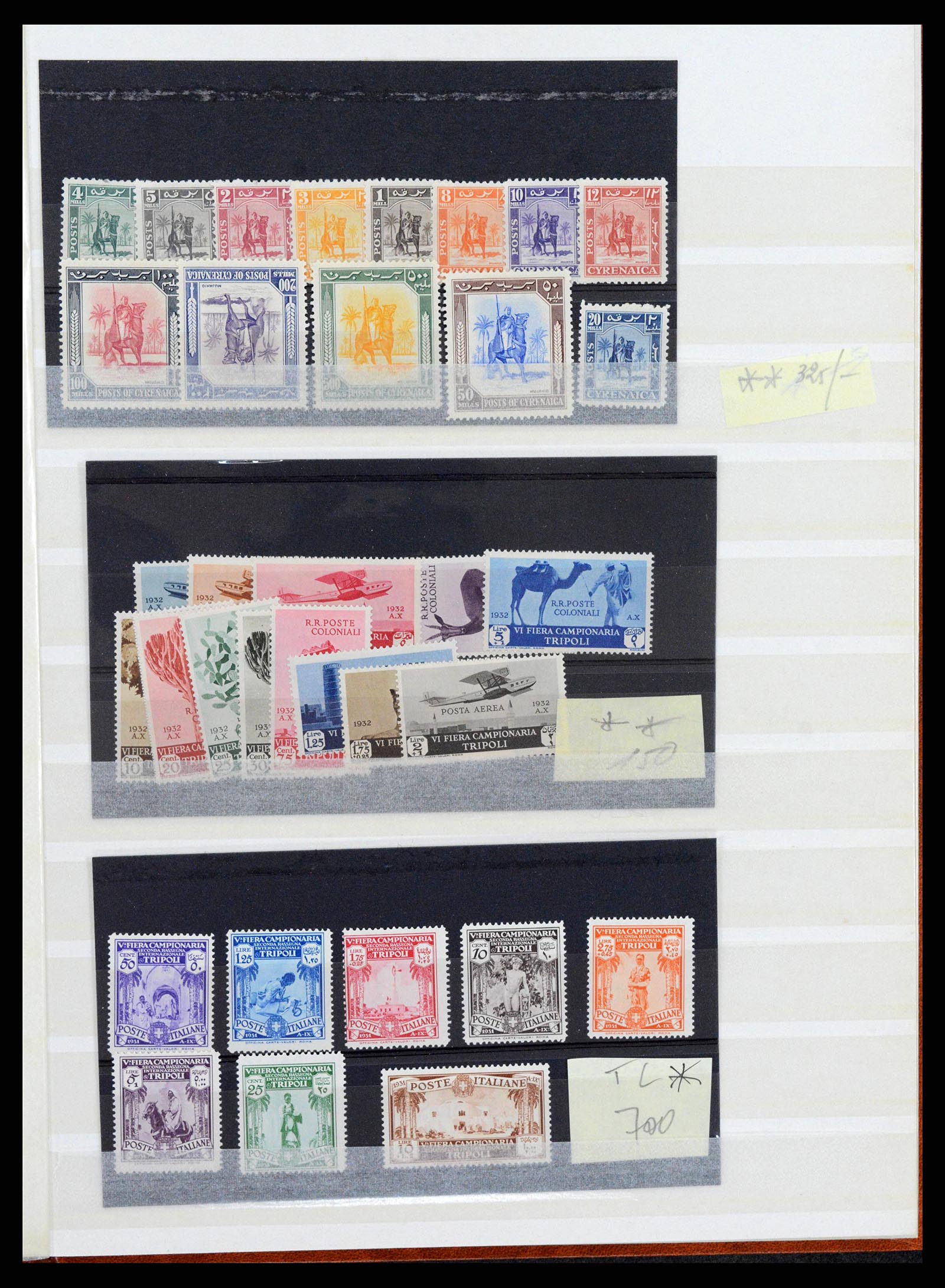 38005 0014 - Postzegelverzameling 38005 Italiaanse koloniën/gebieden 1864-1953.