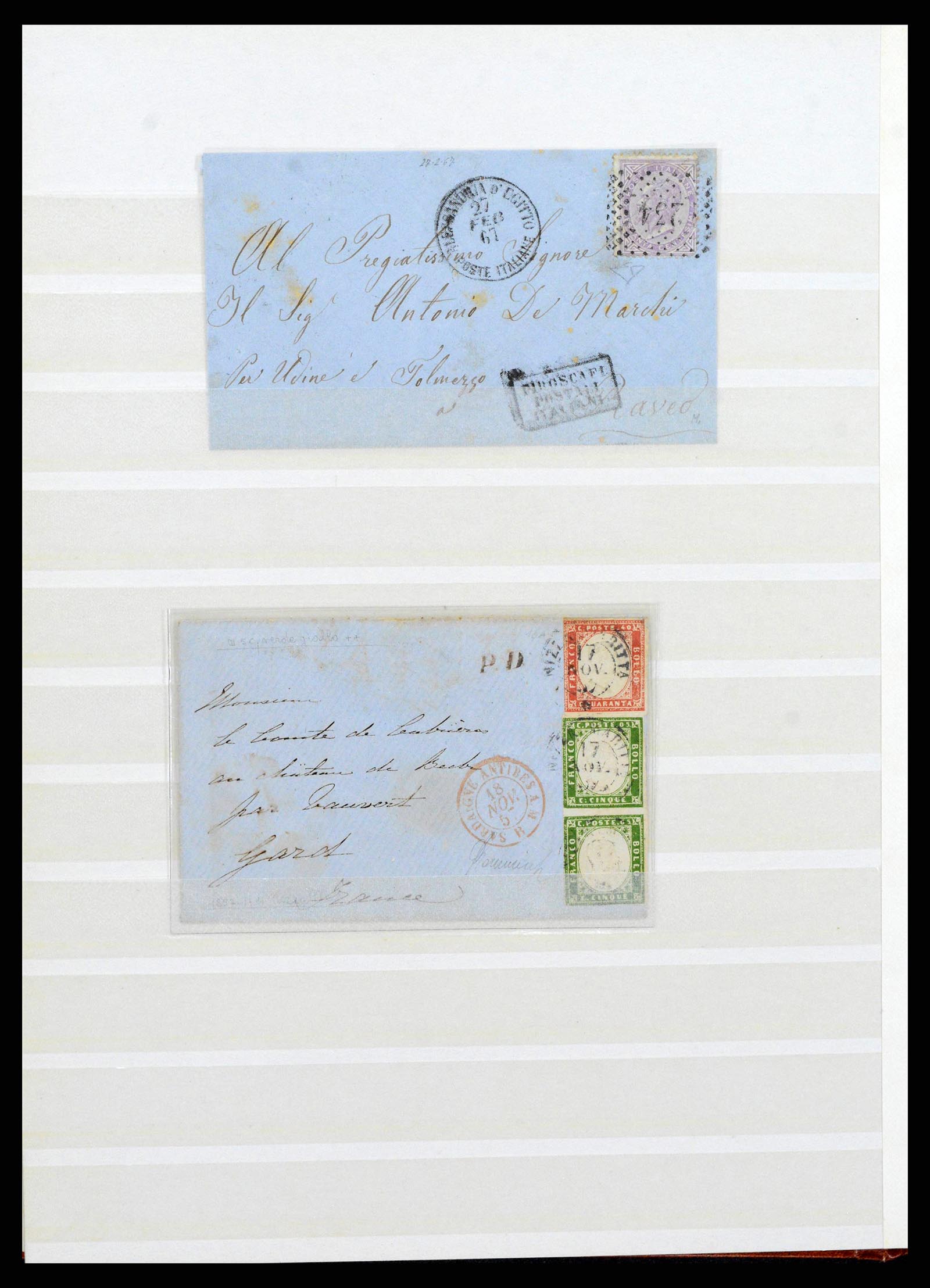 38005 0016 - Postzegelverzameling 38005 Italiaanse koloniën/gebieden 1864-1953.