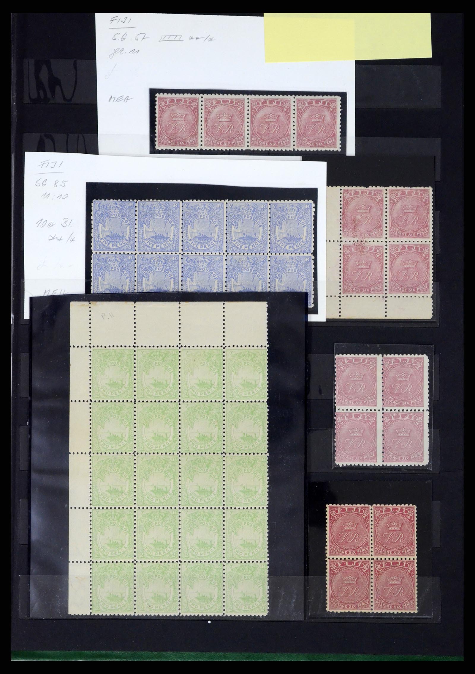 38008 001 - Postzegelverzameling 38008 Fiji 1871-1980.