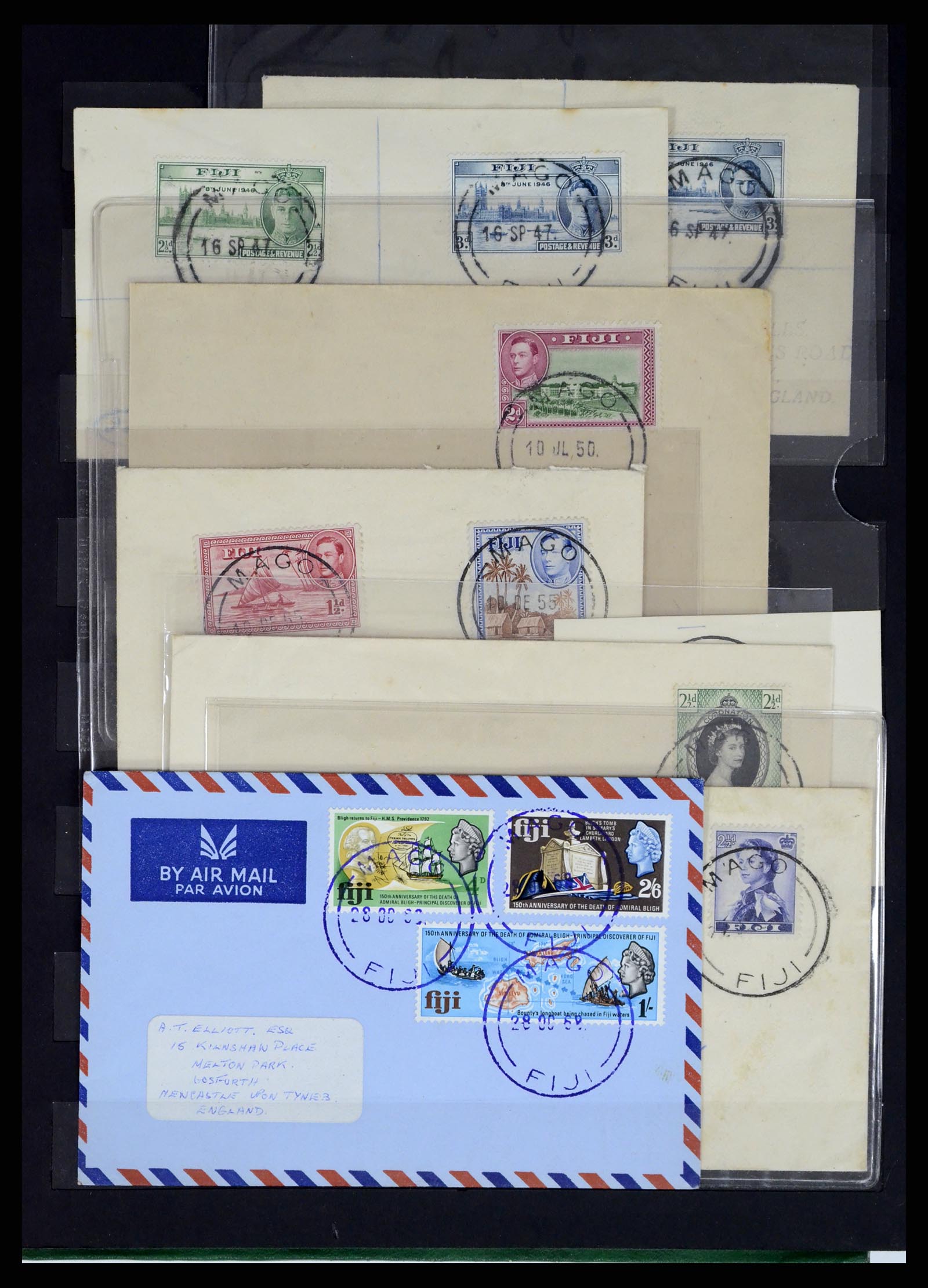 38008 003 - Postzegelverzameling 38008 Fiji 1871-1980.
