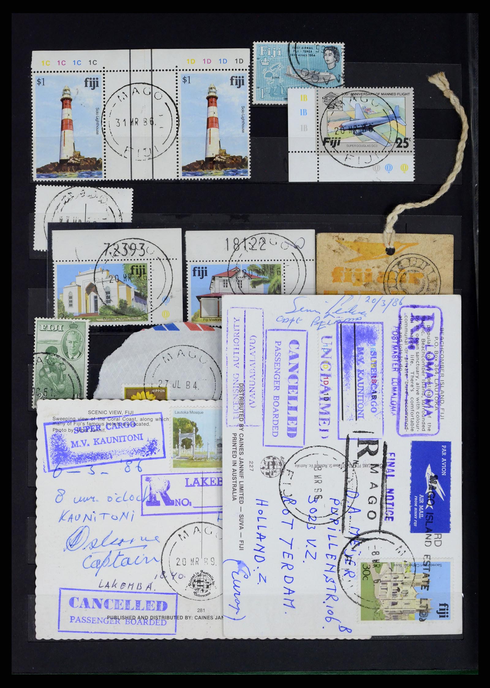 38008 005 - Postzegelverzameling 38008 Fiji 1871-1980.