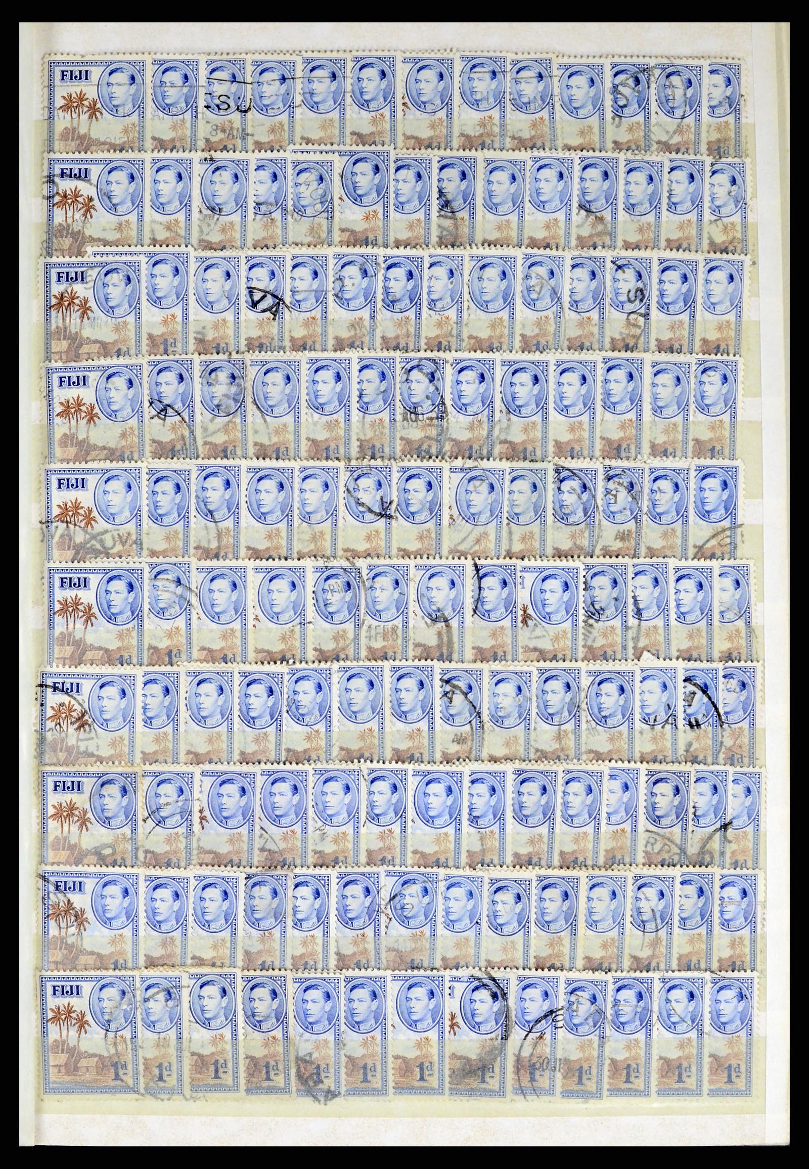 38008 038 - Stamp collection 38008 Fiji 1871-1980.