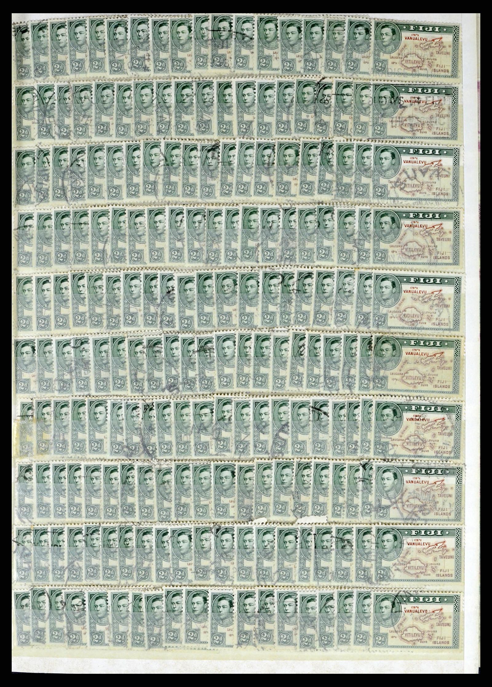 38008 044 - Postzegelverzameling 38008 Fiji 1871-1980.