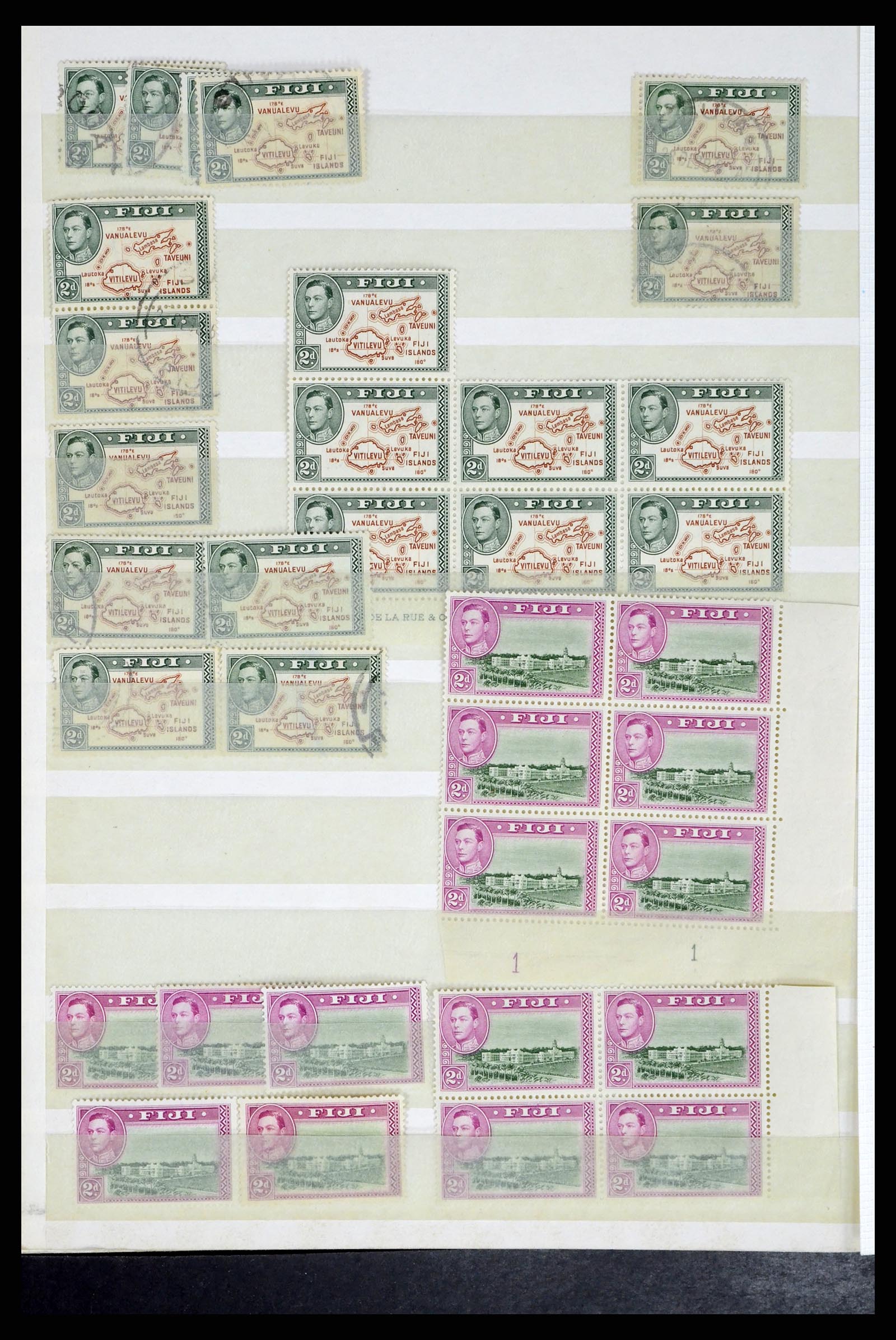 38008 045 - Postzegelverzameling 38008 Fiji 1871-1980.
