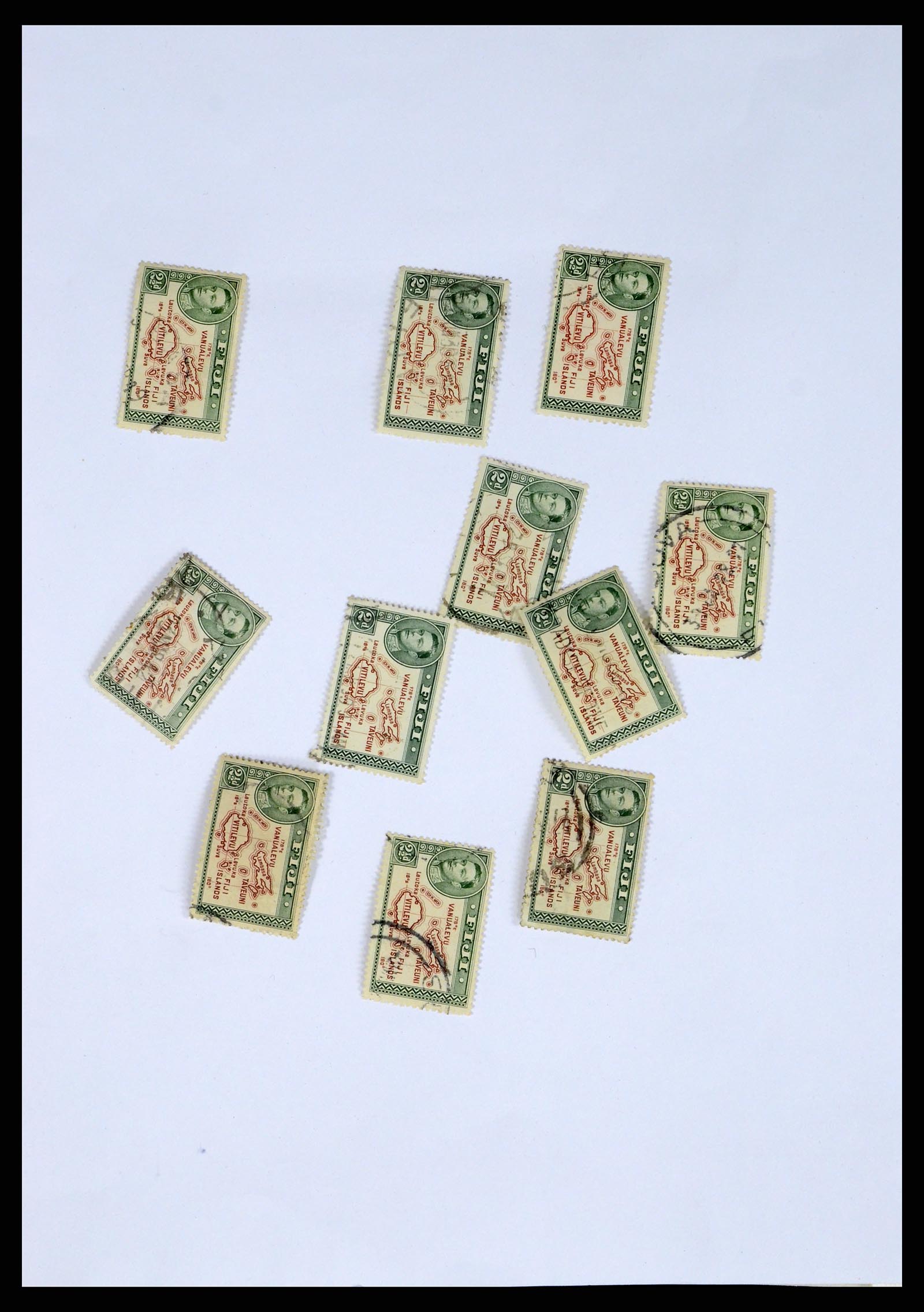 38008 048 - Postzegelverzameling 38008 Fiji 1871-1980.