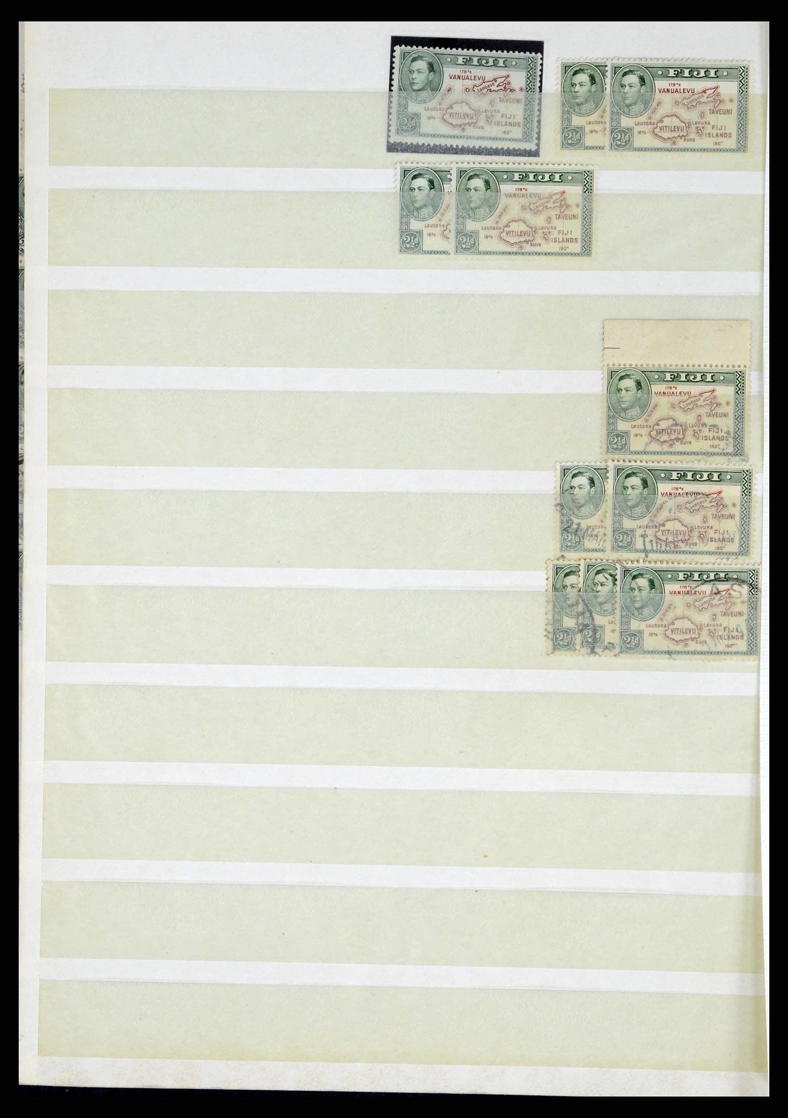 38008 050 - Postzegelverzameling 38008 Fiji 1871-1980.