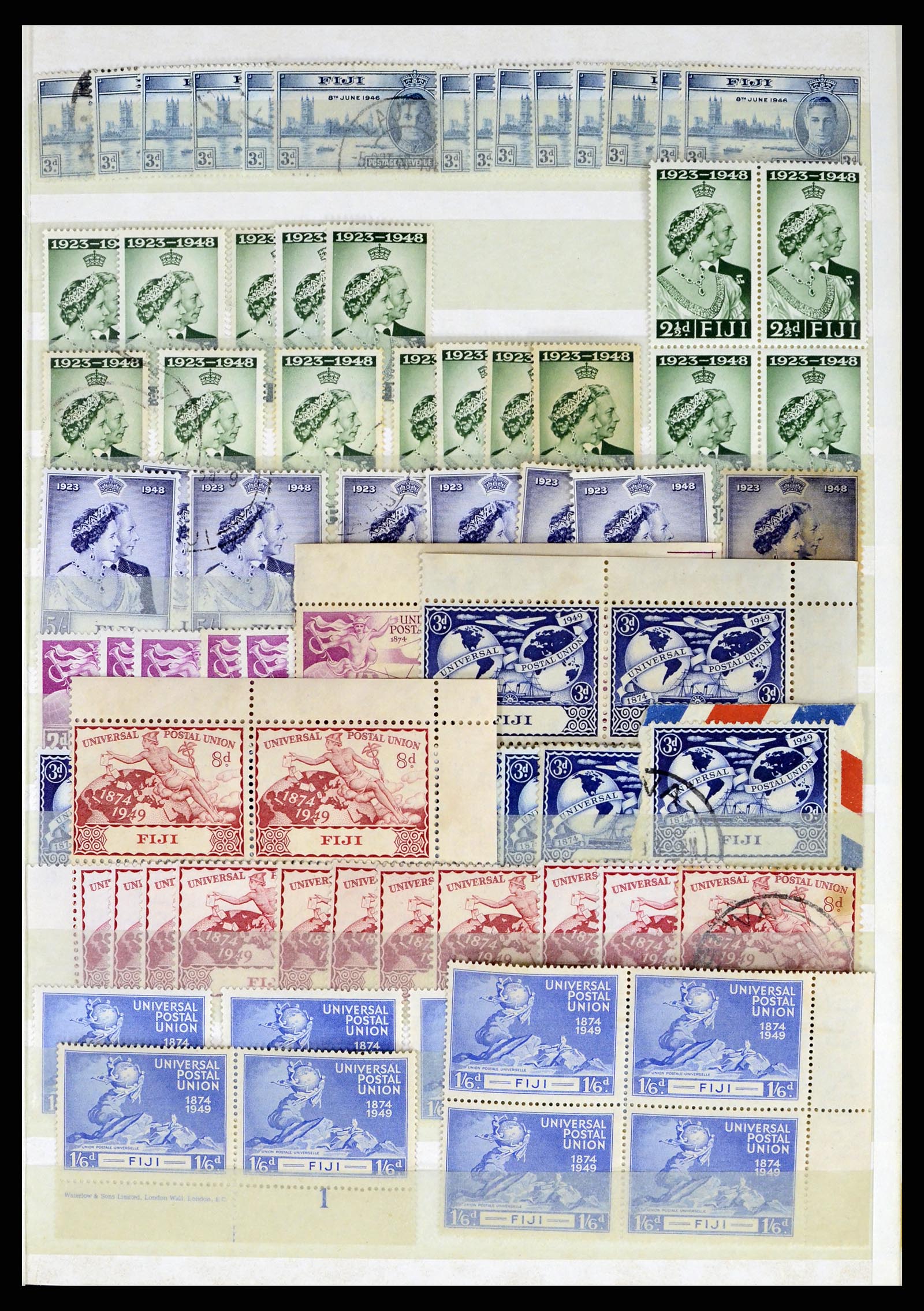 38008 059 - Postzegelverzameling 38008 Fiji 1871-1980.
