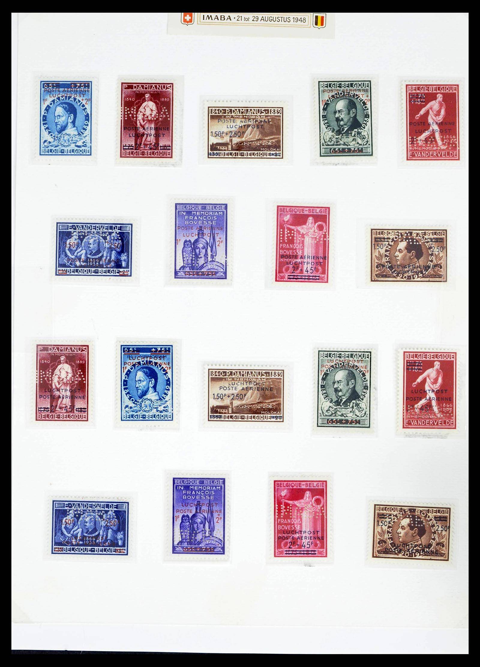 38015 0096 - Postzegelverzameling 38015 België 1849-1980.