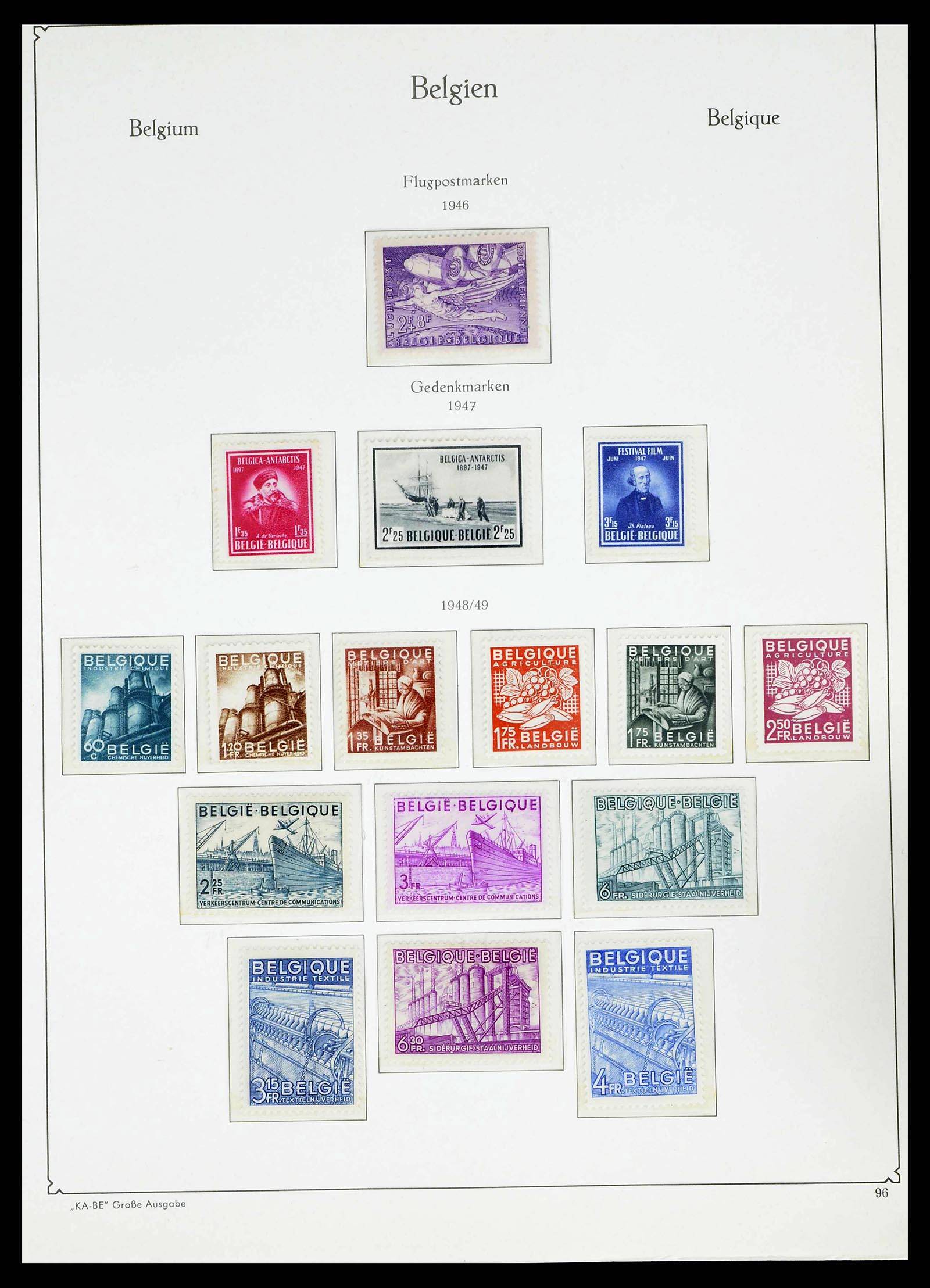 38015 0097 - Postzegelverzameling 38015 België 1849-1980.