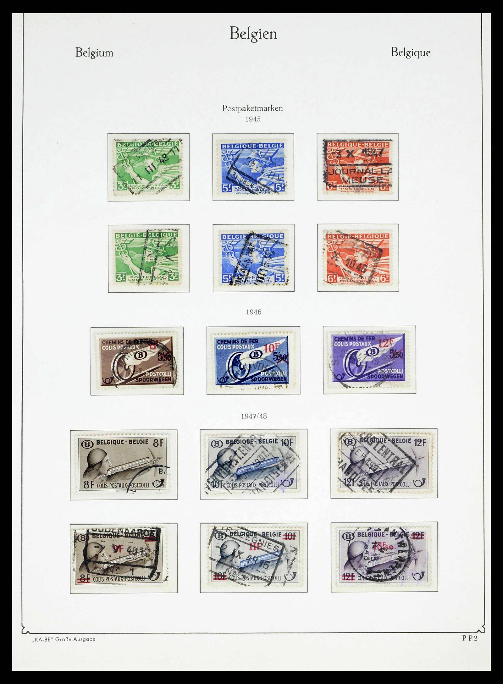 38015 0264 - Postzegelverzameling 38015 België 1849-1980.
