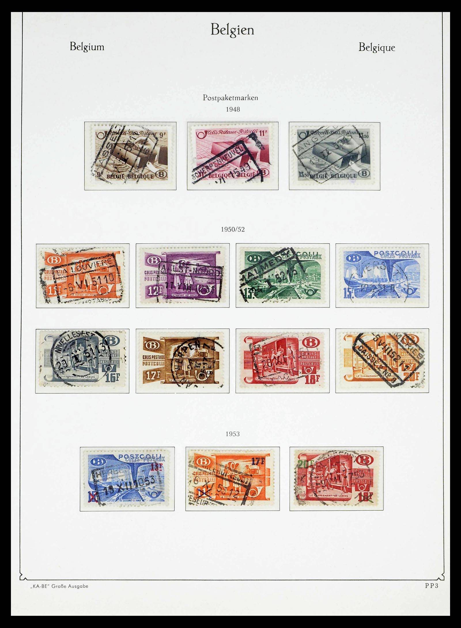 38015 0265 - Postzegelverzameling 38015 België 1849-1980.
