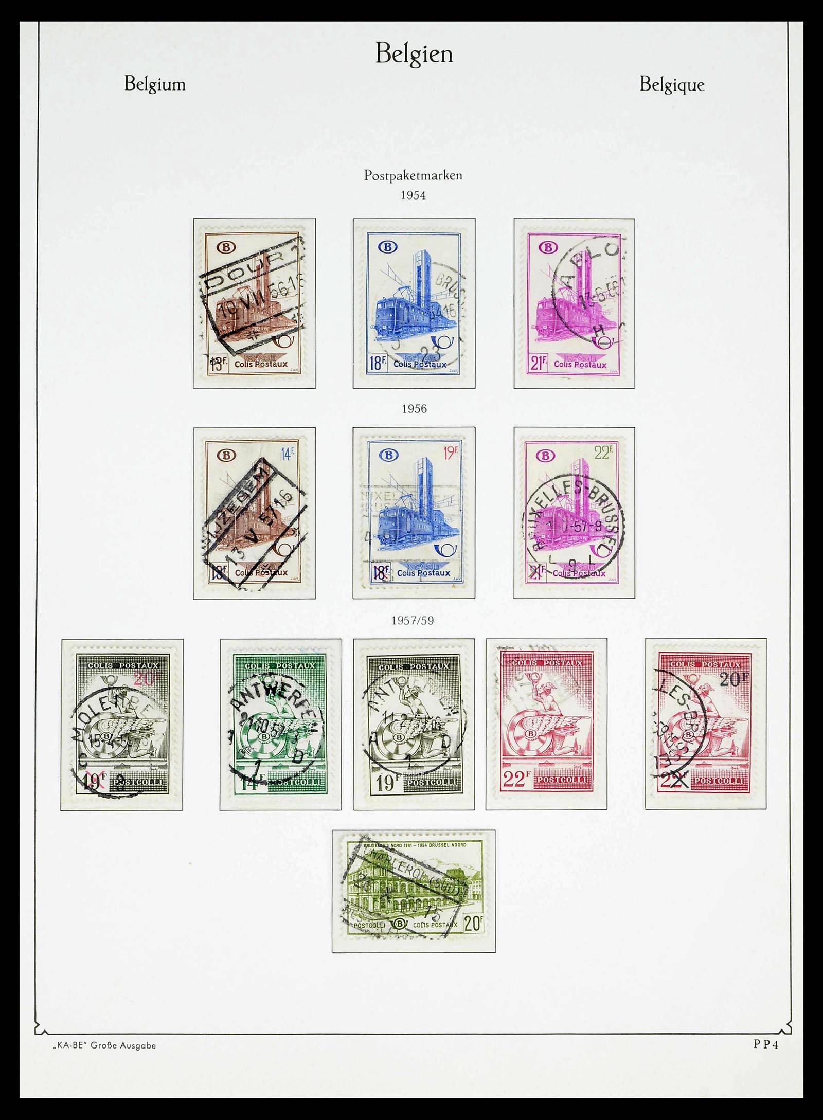 38015 0266 - Postzegelverzameling 38015 België 1849-1980.