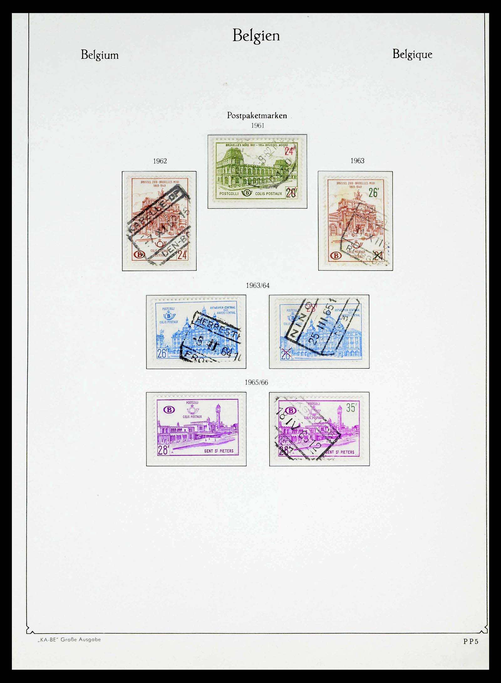 38015 0267 - Postzegelverzameling 38015 België 1849-1980.