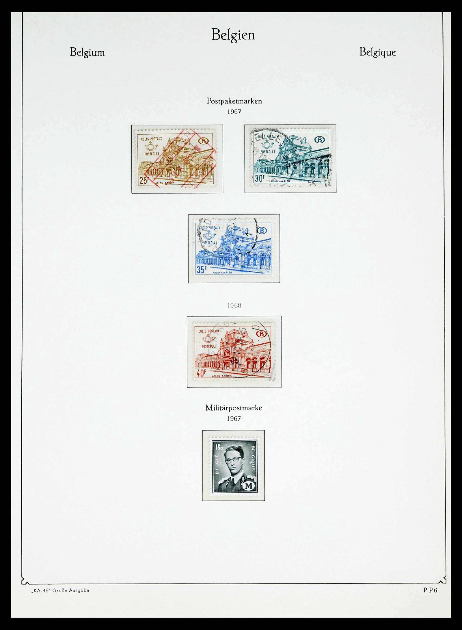 38015 0268 - Postzegelverzameling 38015 België 1849-1980.