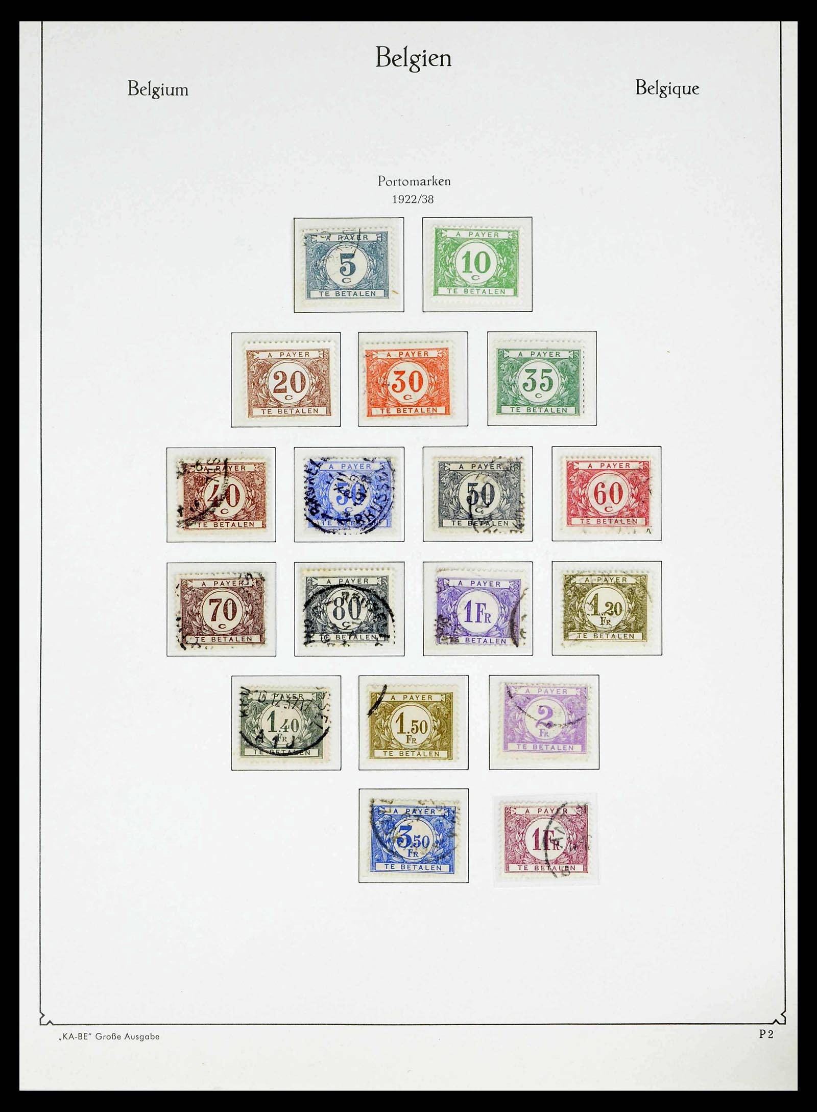 38015 0277 - Postzegelverzameling 38015 België 1849-1980.
