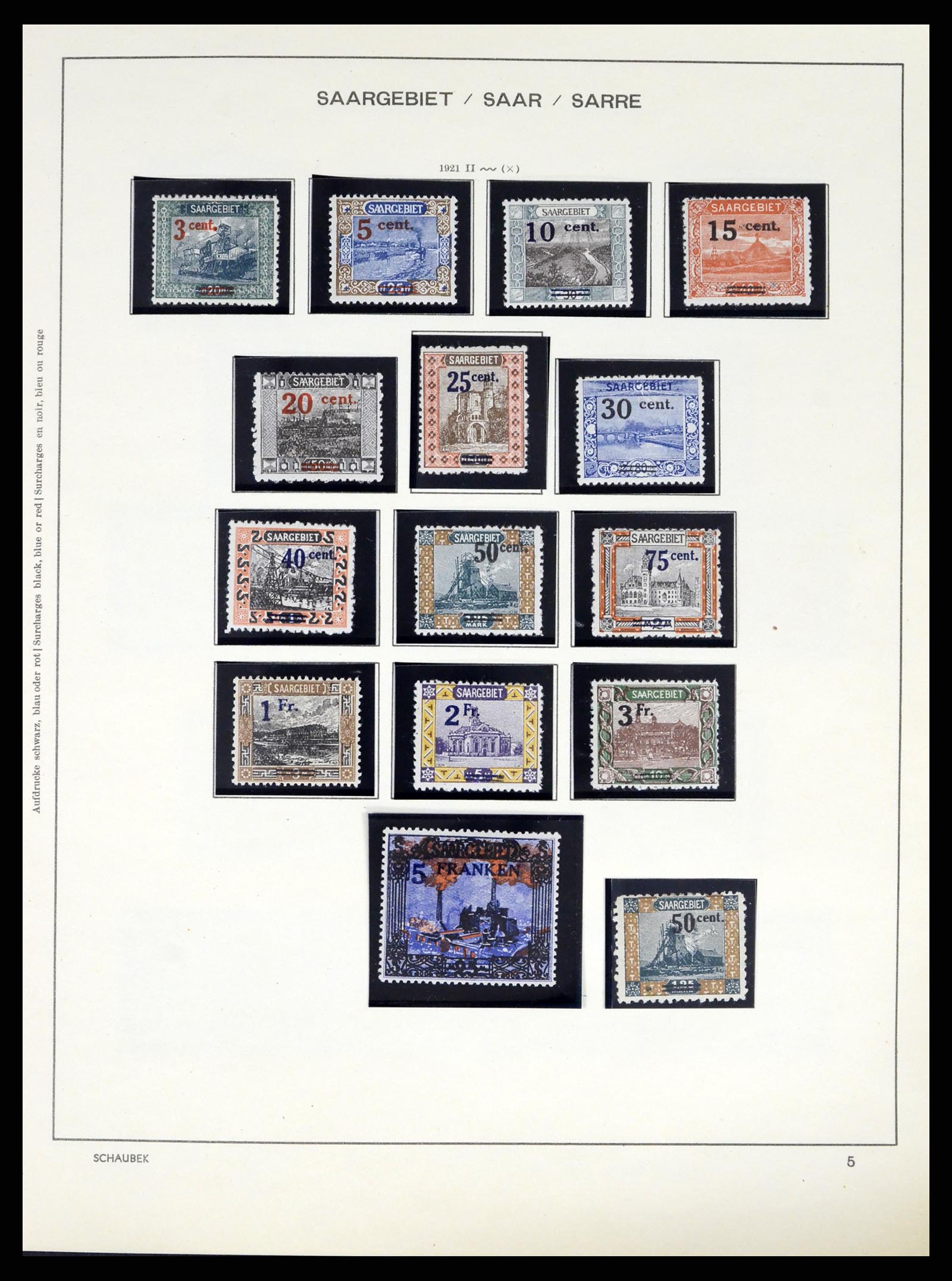38025 0007 - Postzegelverzameling 38025 Duitse gebieden 1920-1959.
