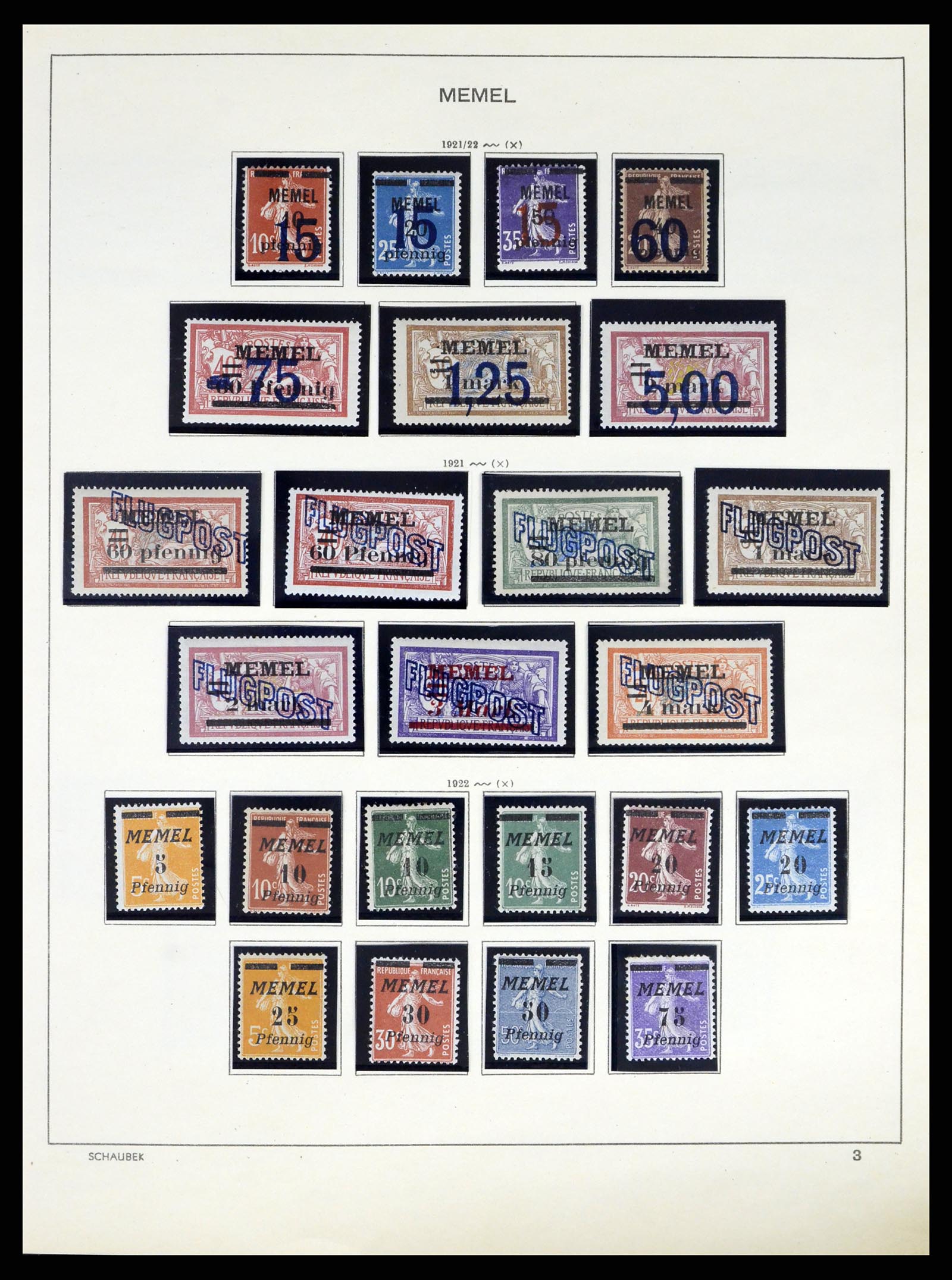 38025 0041 - Stamp collection 38025 German territories 1920-1959.