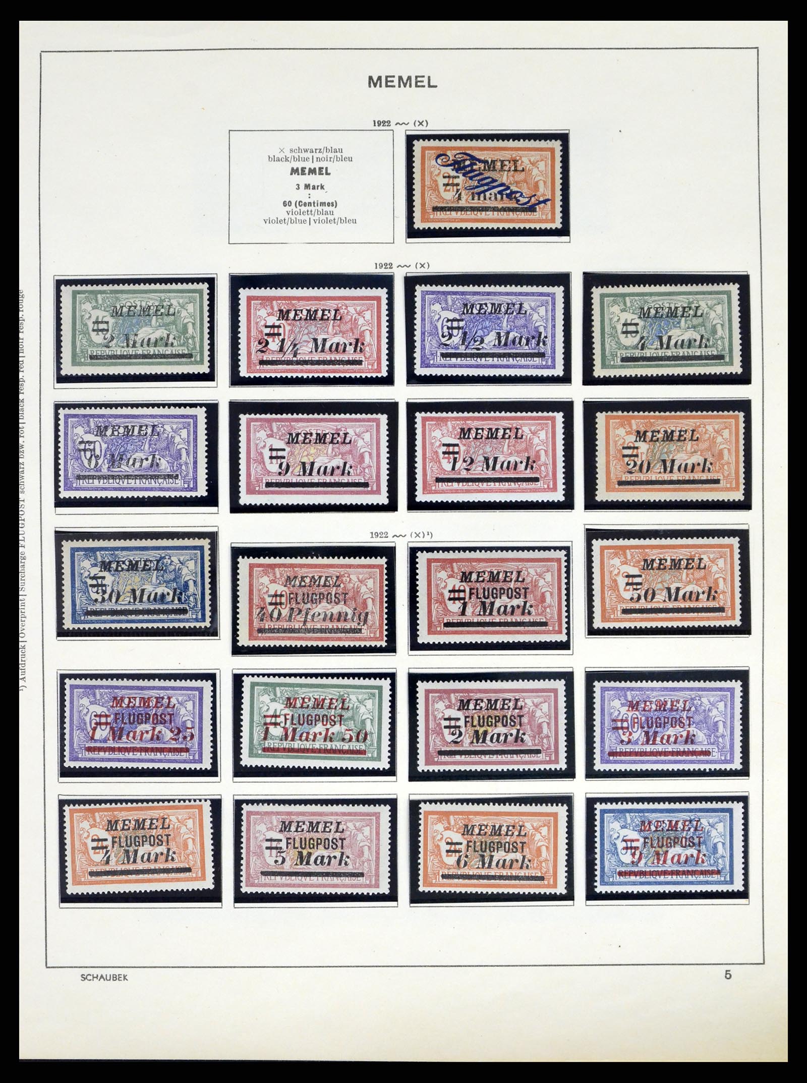 38025 0043 - Stamp collection 38025 German territories 1920-1959.