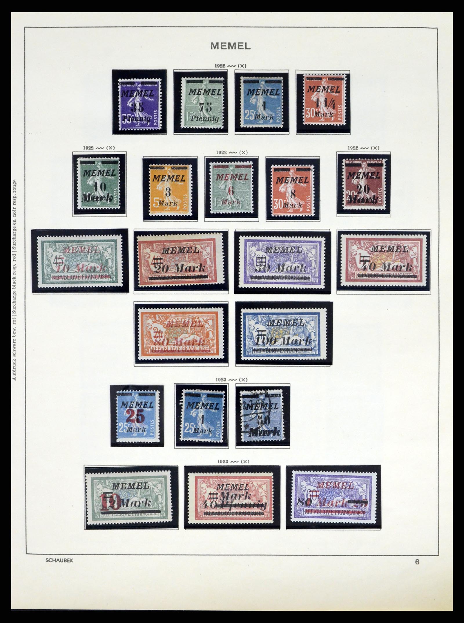 38025 0044 - Stamp collection 38025 German territories 1920-1959.
